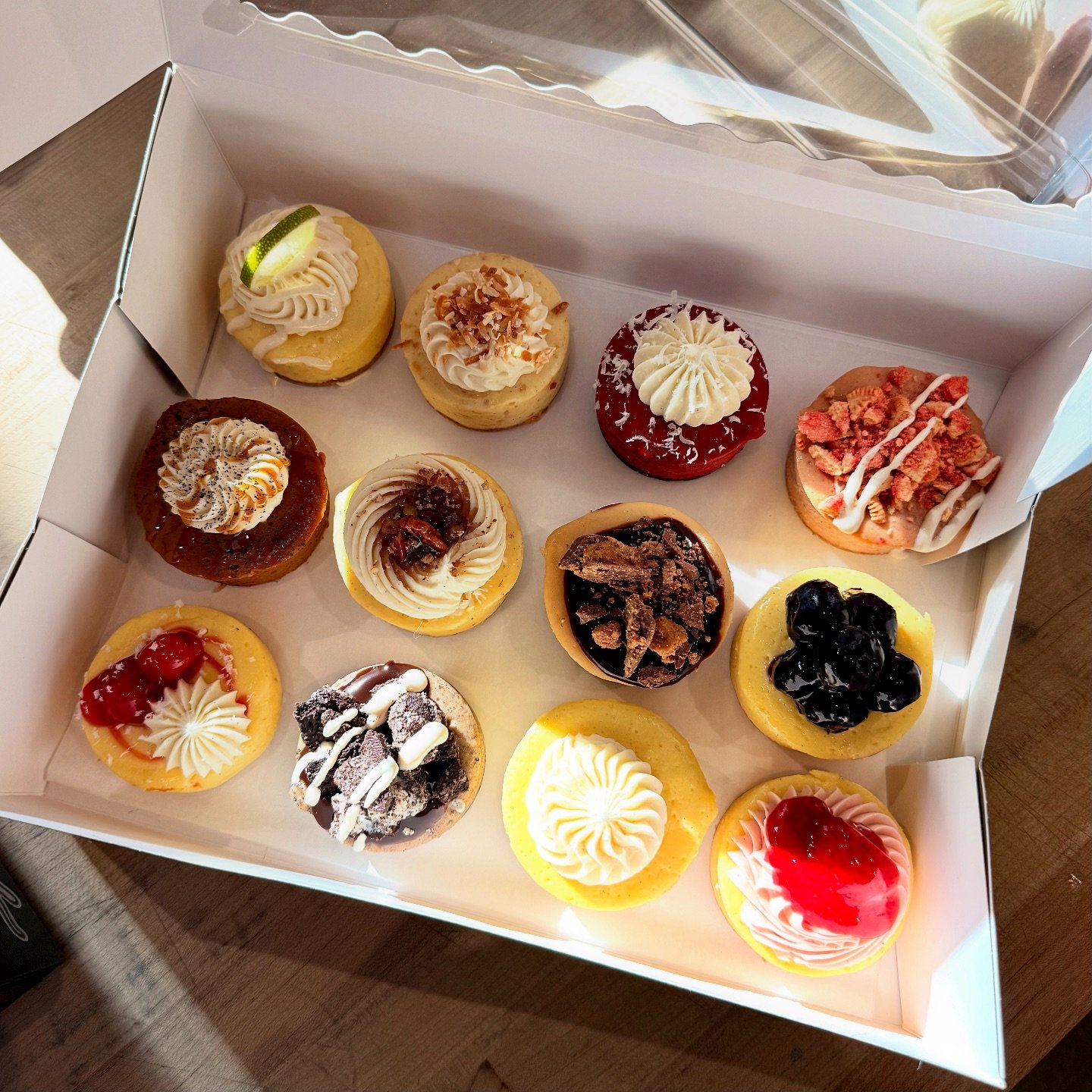 If you’ve ever asked yourself “Should I try one of everything?” the answer is yes… you should!
This box of minis we sold this week looks like it made a great party favor! Surprise your loved ones with some treats this holida