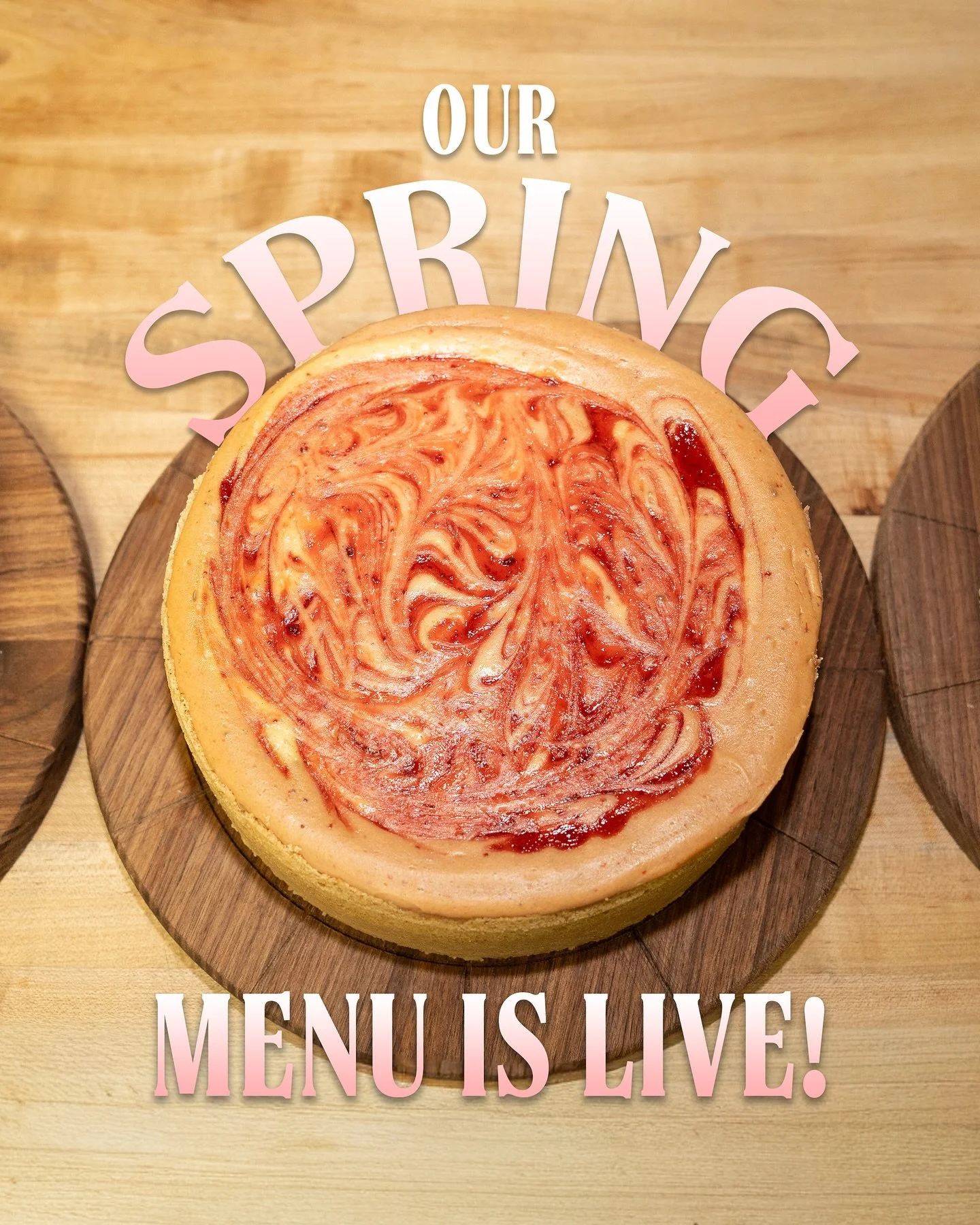🌺☀️ Spring came early! At least our spring menu did&hellip;

You can now find an updated menu of cheesecakes to select from on our online order website. Enjoy! 😋 

#cheesecake #springtime #handcrafted #cbusfoodie #cbusfoodscene