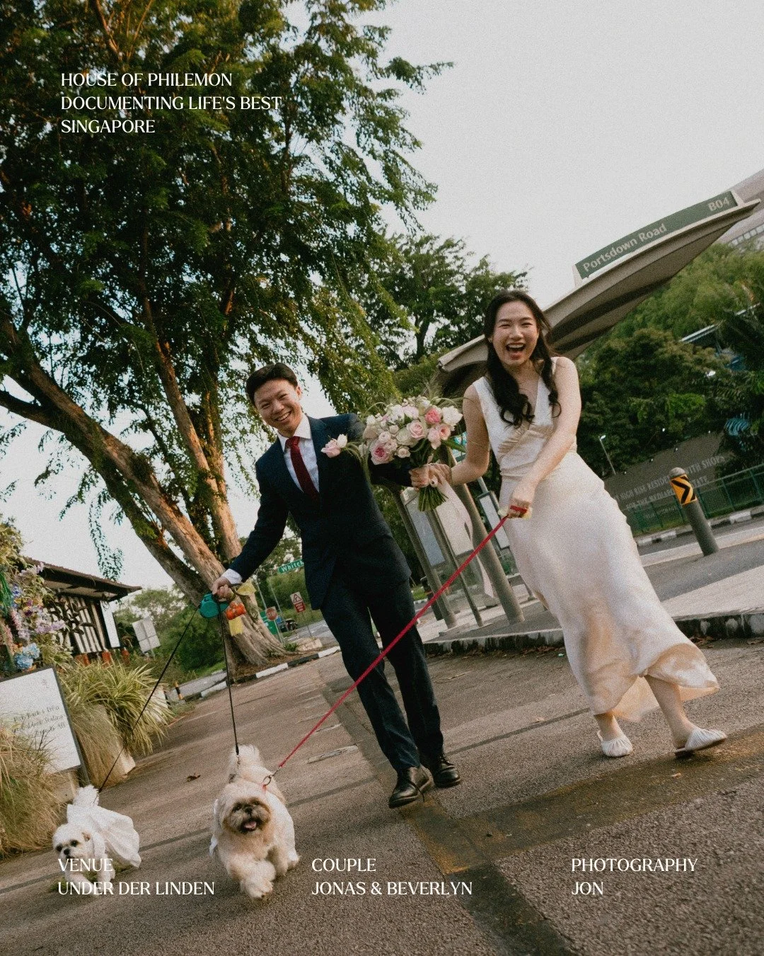 under the trees, laughter carried. families met, stories intertwined, and the evening light turned everything to gold.

no grand production &mdash; just two people, one promise, and the quiet kind of joy that feels like home.

venue: @underderlindens
