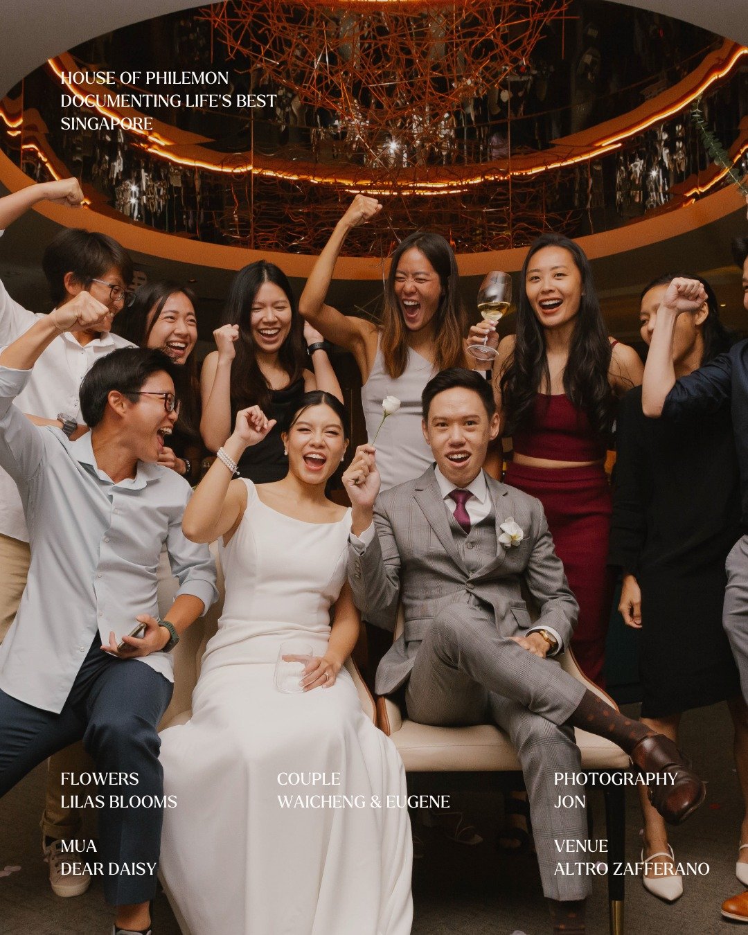 from the laughter of old friends to the sound of glasses raised &mdash;
a day that began with red umbrellas and ended with light.
every gesture carried joy, every face held warmth.

flowers: @lilasblooms
mua: @deardaisymakeup
venue: @altrozafferano.s
