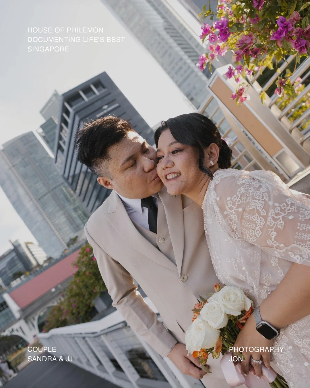 morning light on glass and steel,
a quiet walk before the vows.
sometimes the most timeless stories
begin in the city&rsquo;s still corners.

photography: @houseofphilemon.co

#houseofphilemon #documentlovewell #actualdaywedding #singaporeweddingphot