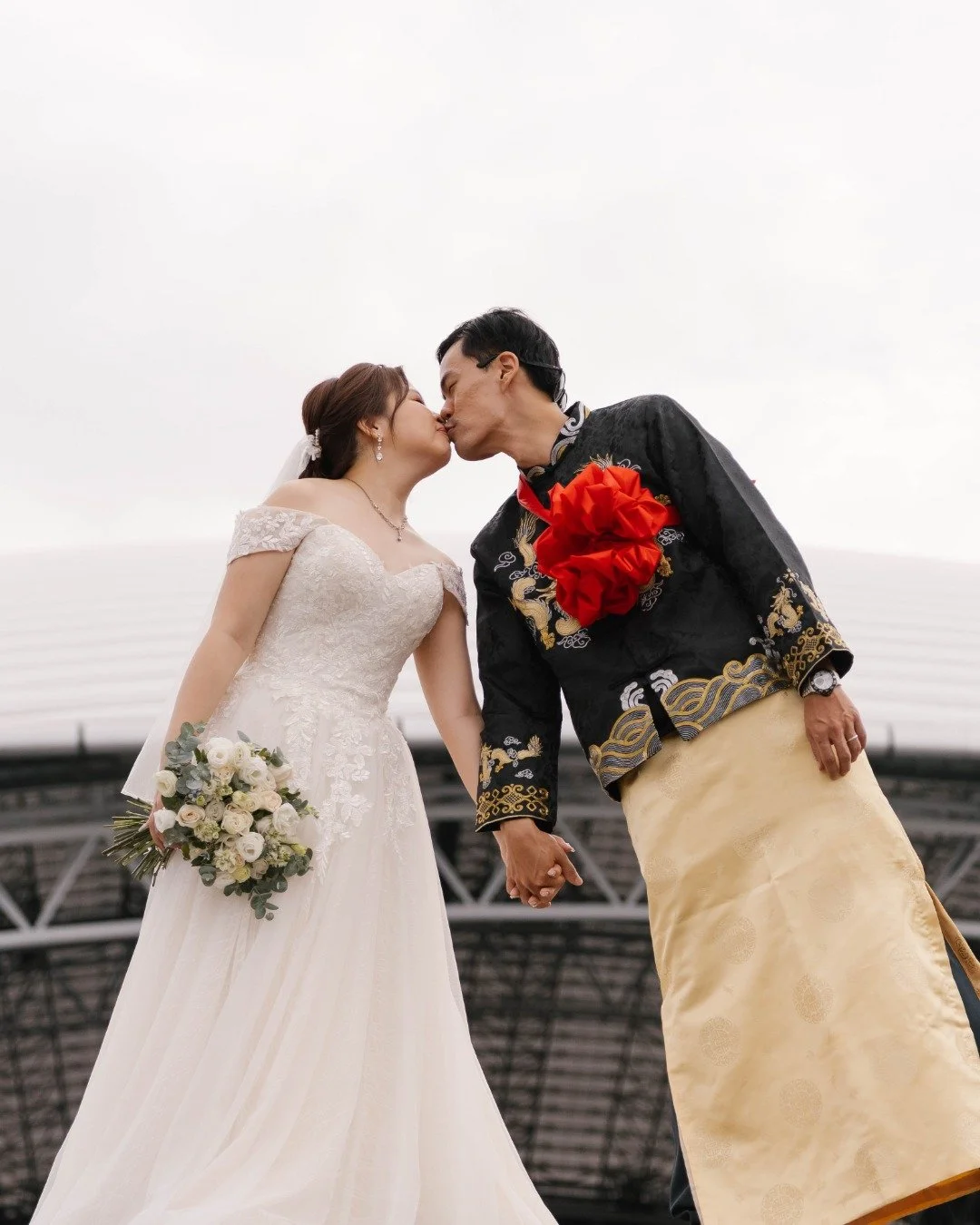 From quiet moments by the water
to running feet, raised glasses, and open arms.

This day didn&rsquo;t stand still &mdash;
it moved, it laughed, it gathered everyone in.

Weslie &amp; Pearlyn,
fully surrounded.

&mdash;
Couple: @lastfiftymiles @wesli