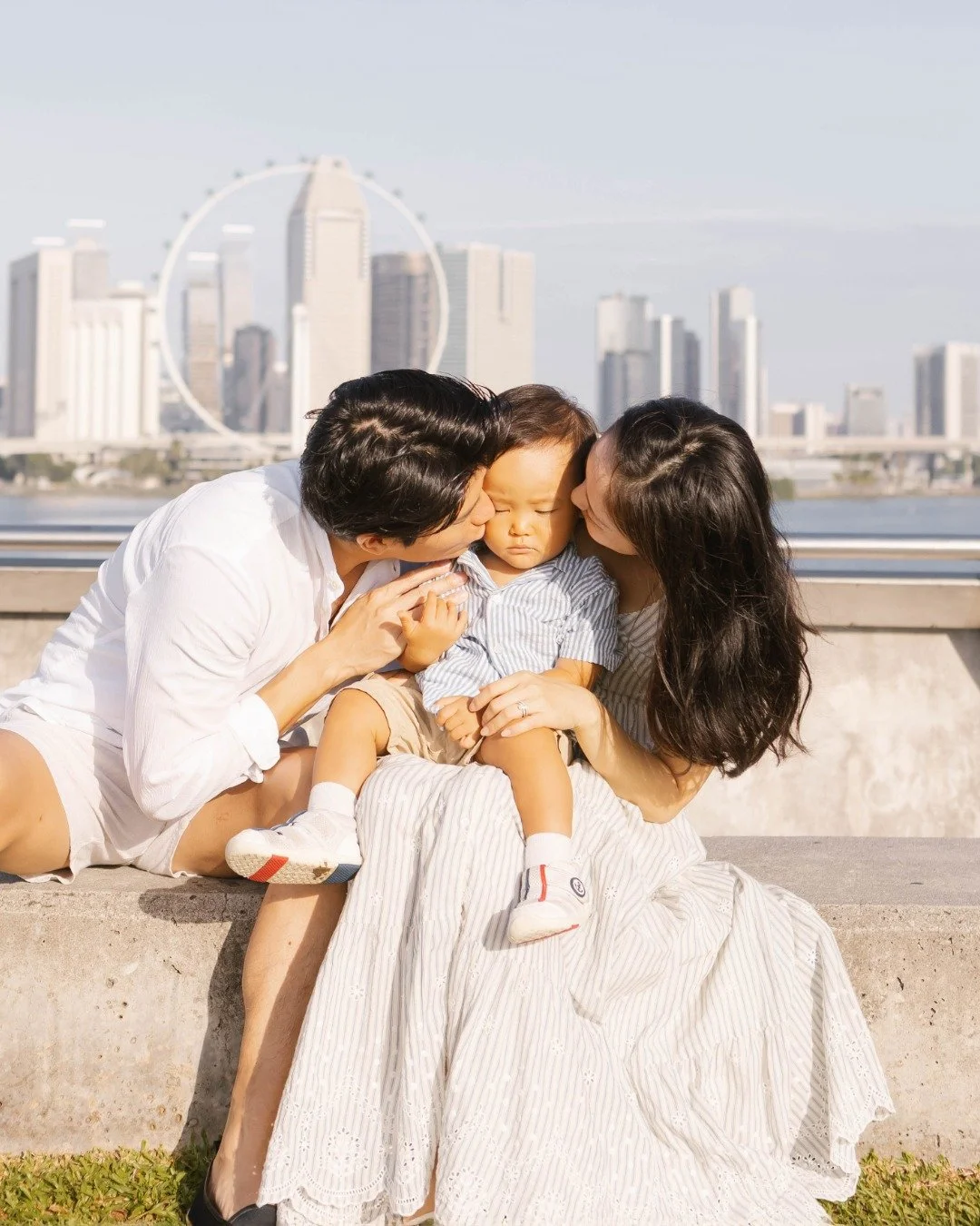 Little feet.
Unsteady steps.
Parents hovering just close enough.

This was less about posing
and more about following &mdash;
wherever the afternoon decided to go.

#houseofphilemon
#documentinglifesbest
#singaporefamilyphotography
#familysession
#sg
