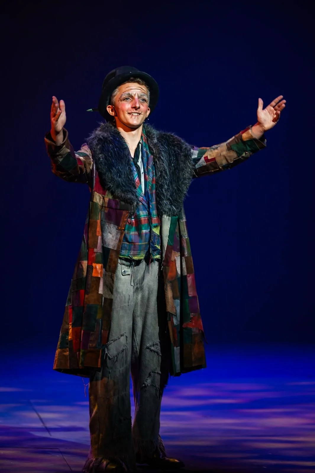 Mysterious-Man-Theatre-Makeup-Ageing-Old-Stage-Show-Into-The-Woods