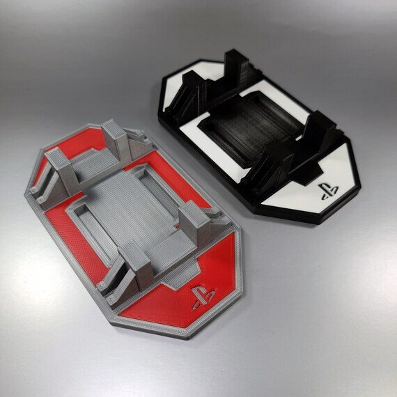 Custom Vertical Stand for PS2 Slim Consoles PlayStation 2 3D Printed