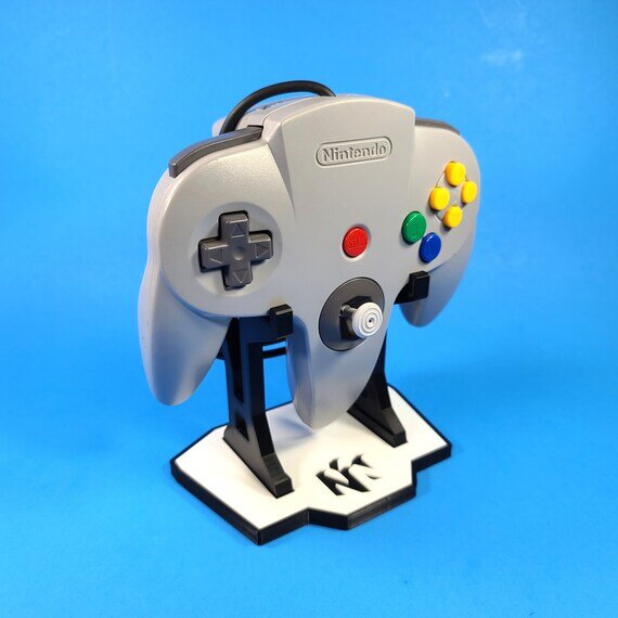 Custom Display Stand for N64 Nintendo 64 Controller