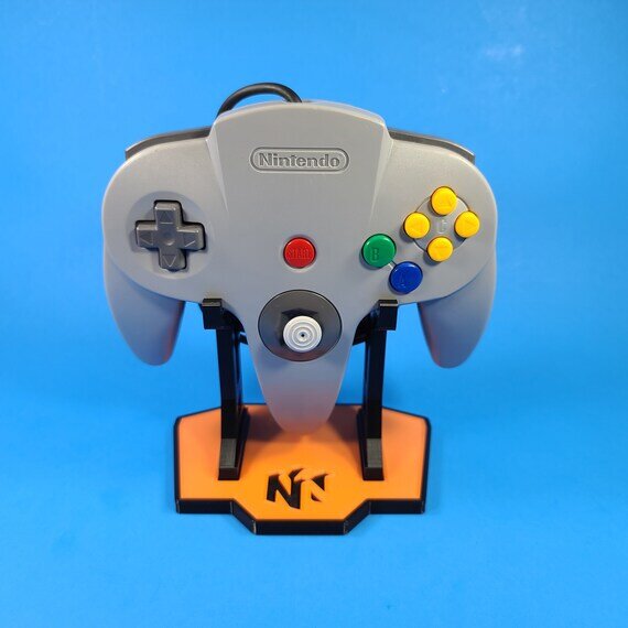 Custom Display Stand for N64 Nintendo 64 Controller