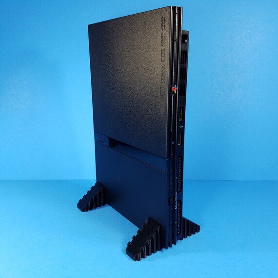 Custom Vertical Stand for PS2 PlayStation 2 Slim Consoles