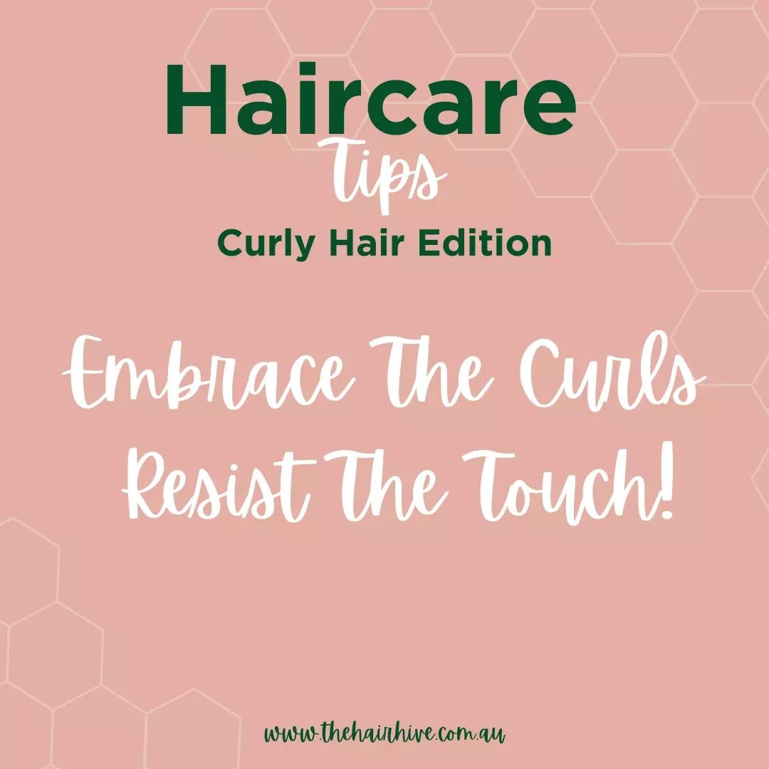 Calling all curly haired queens, here's why you should let those curls dry in peace:

1.Defined Curls: Touching curly hair while it dries disrupts the natural curl pattern, leading to less
defined curls and more frizz. Let them spring into shape on t