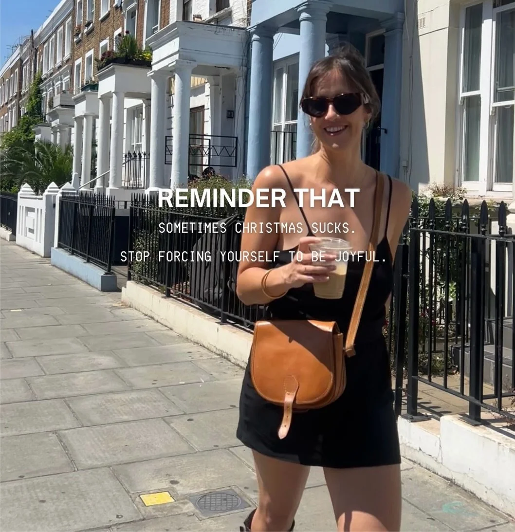 hi reminder if the holiday season brings a lot up for you and you&rsquo;re trying to hold it all together and pretend you&rsquo;re fine&hellip;
you don&rsquo;t have to 🫠

Been thinking about about what Christmas triggers for a lot of us (esp. if the