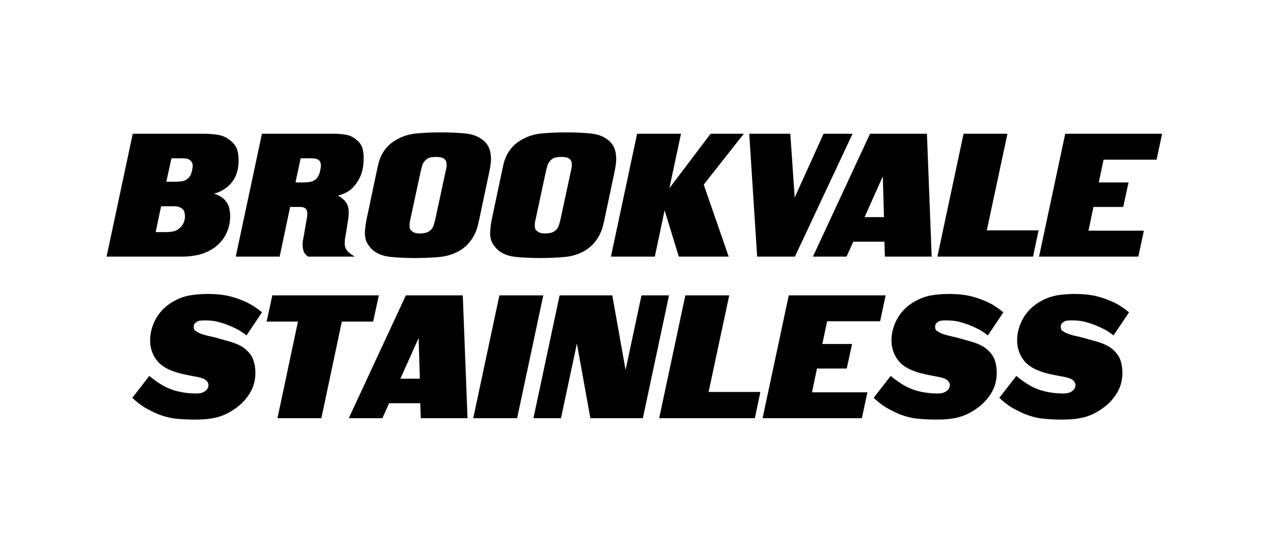 BrookvaleStainless_Logo 1 Black on White.png