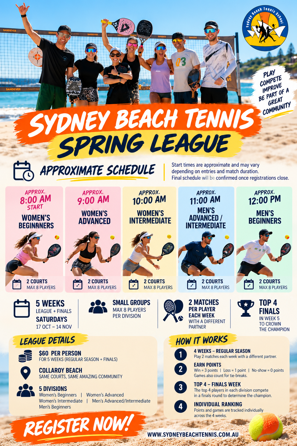 Saturday Spring League