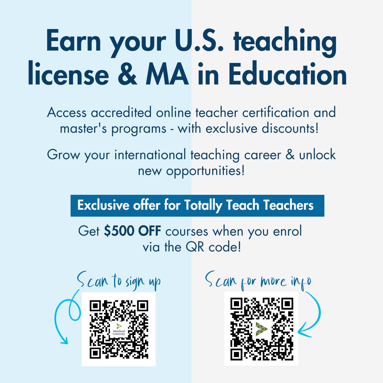 Moreland Partnership - Get $500 off