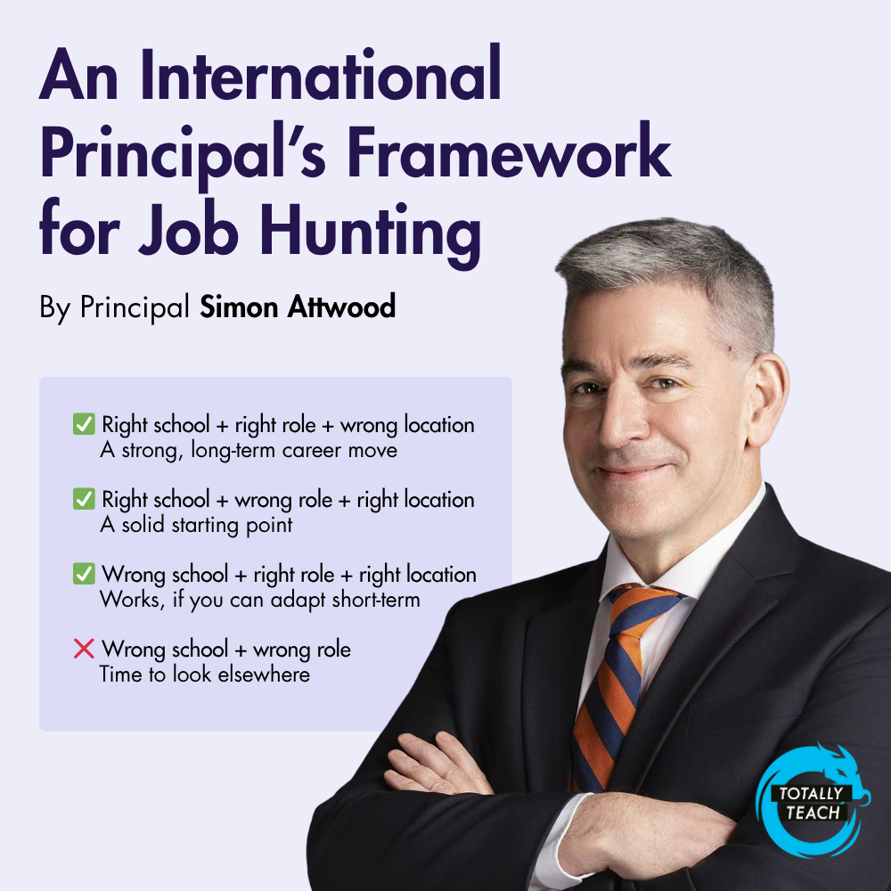 Right School, Wrong Role: An International Principal's Framework For Job Hunting