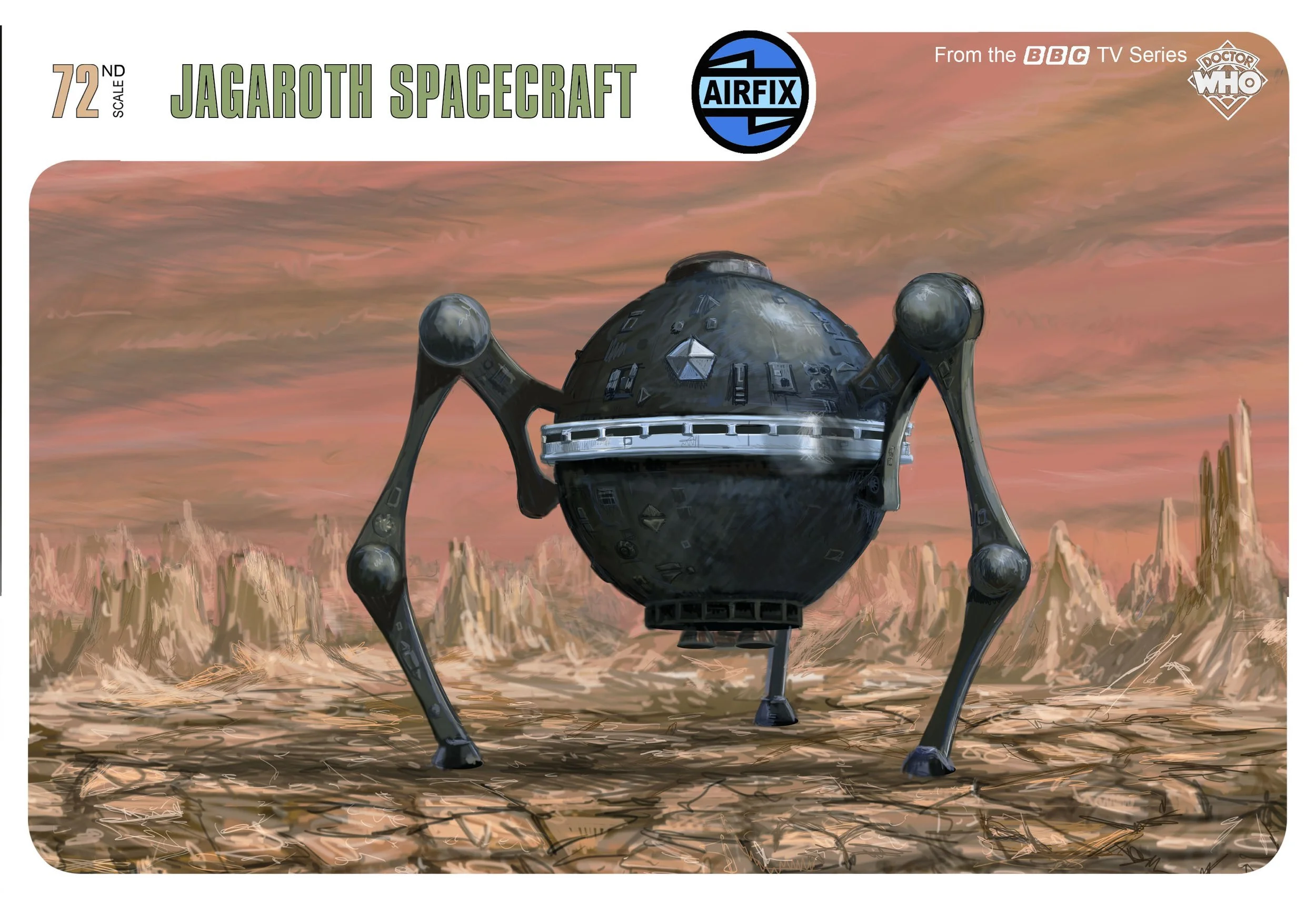 JAGADOTH SPACESHIP - Doctor Who
28cm x 12cm x 4cm (approx)
£19
