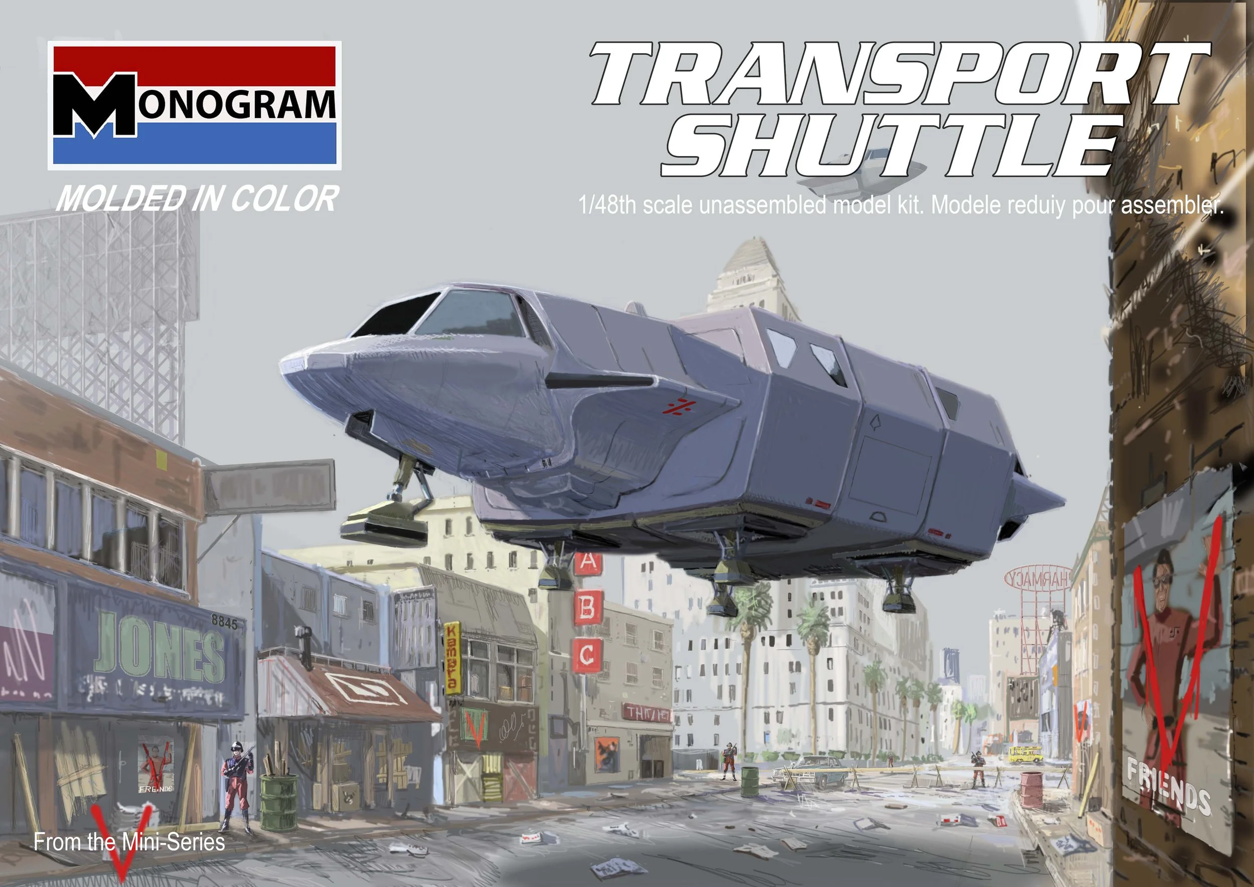 TRANSPORT SHUTTLE - V 
21cm x 15cm 6cm (approx) £29