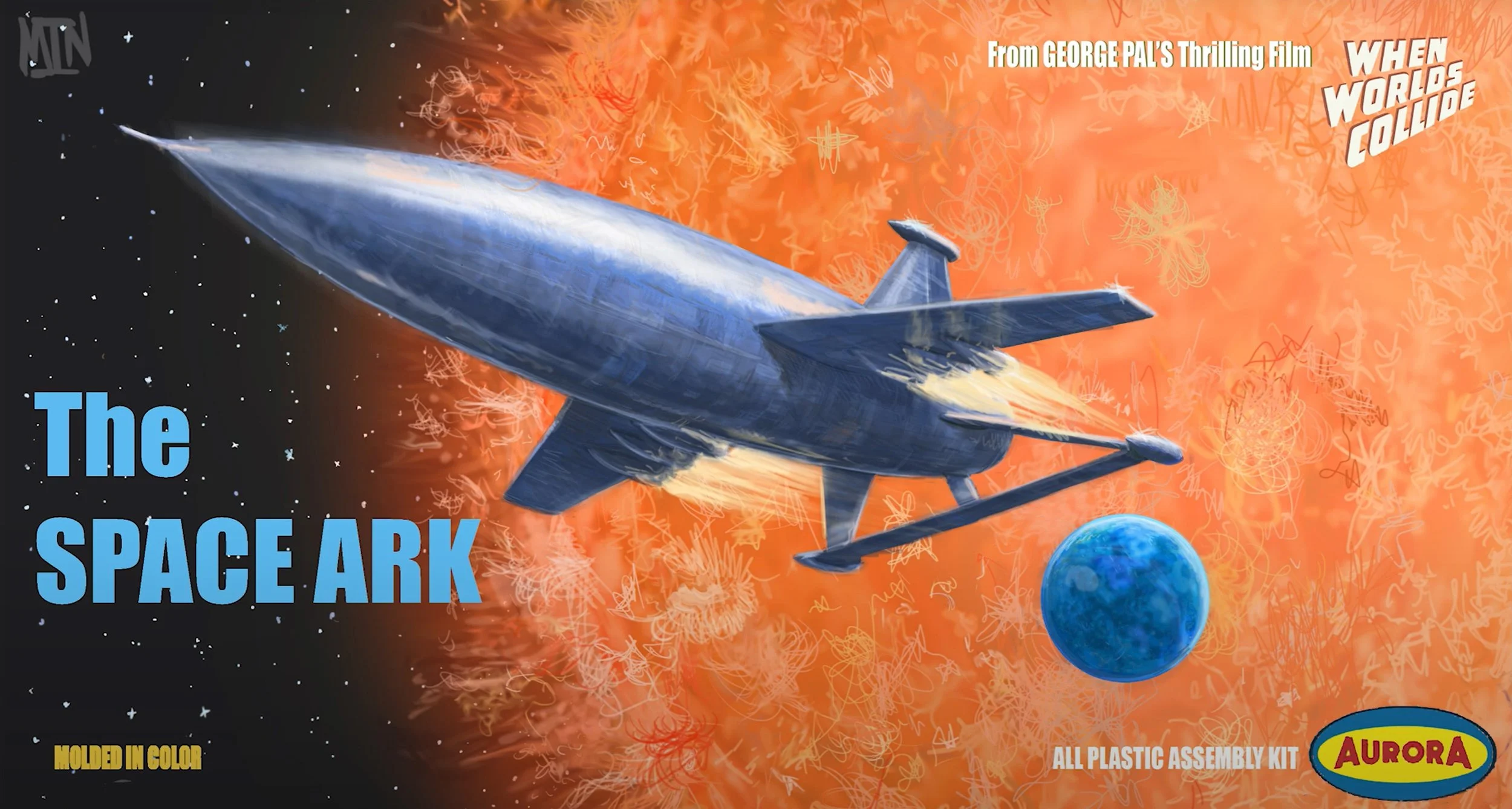 SPACE ARK - When Worlds Collide
25cm x 13cm x 6cm (approx) 
£19.00 