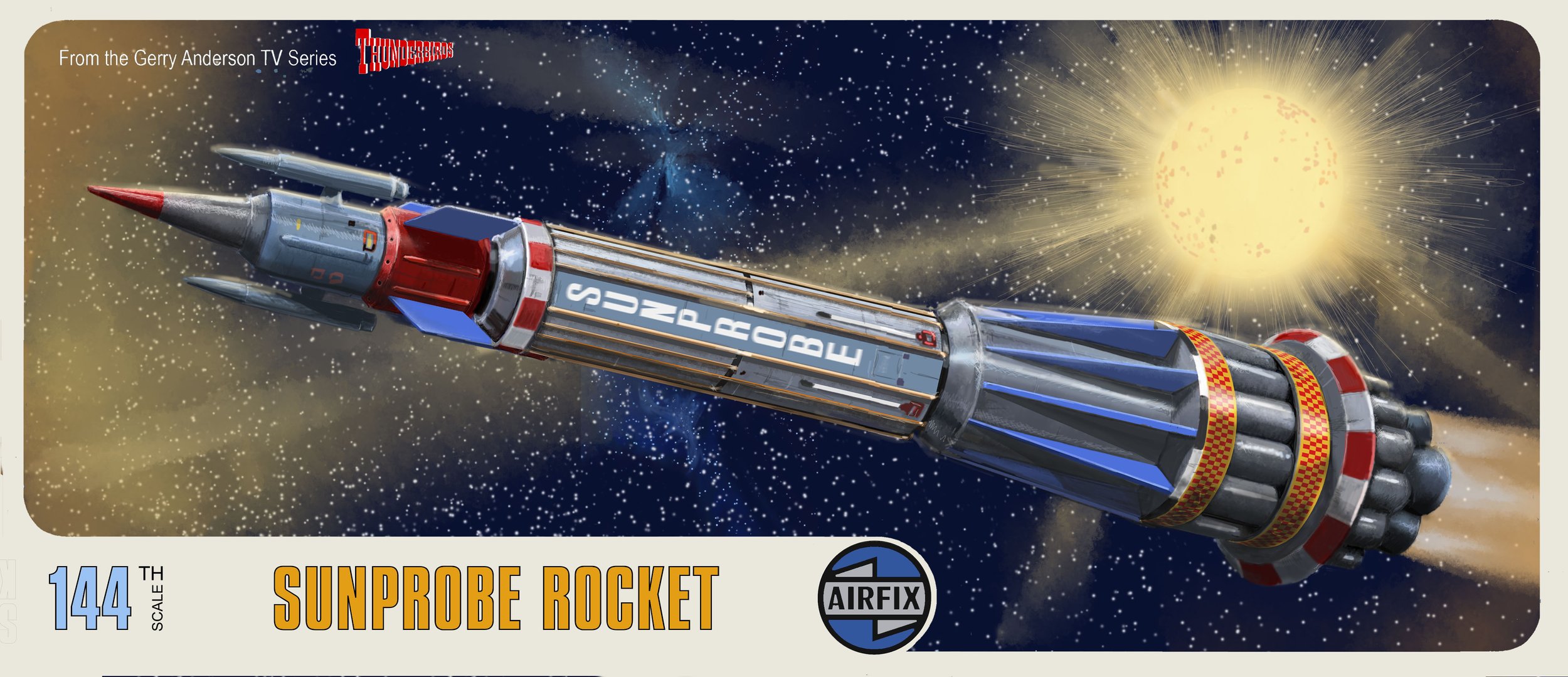 SUN PROBE - Thunderbirds
51cm x 21cm x 8cm (approx)
£39