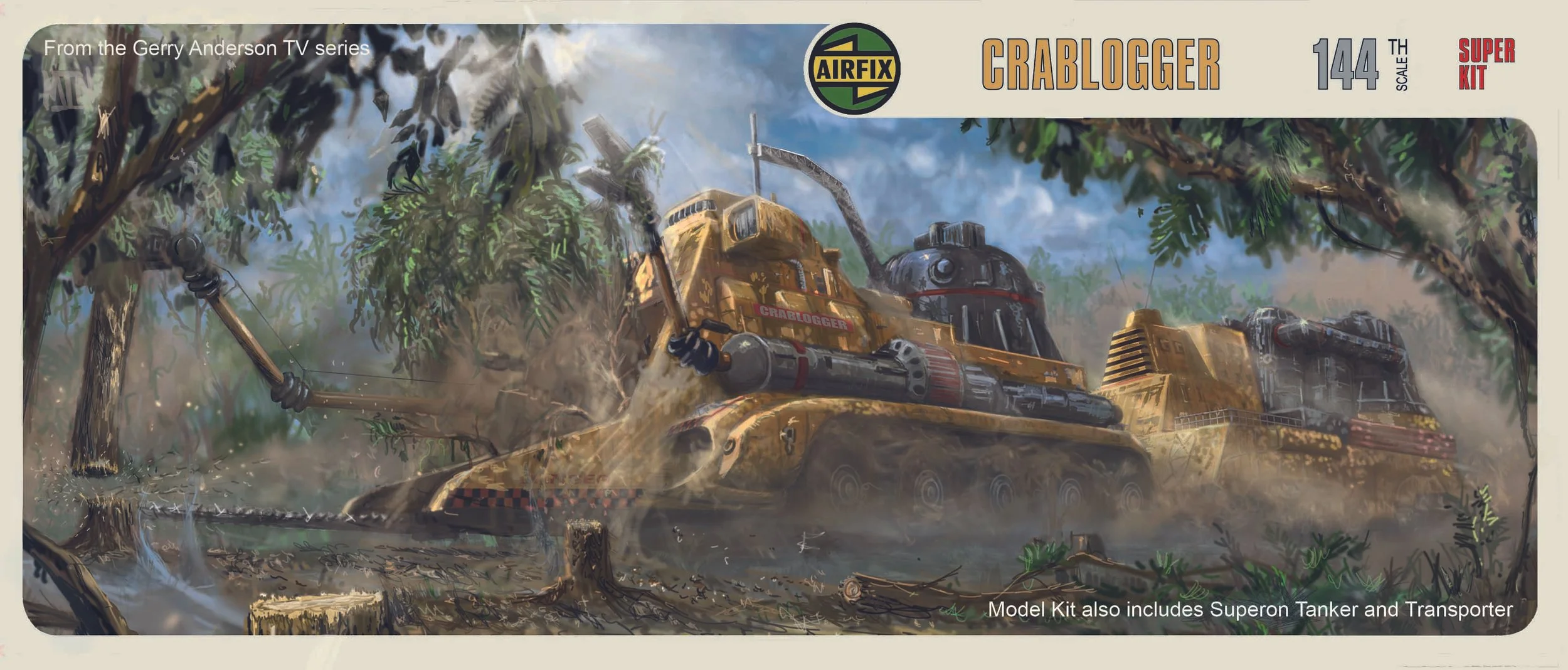 CRABLOGGER - Thunderbirds
55cm x 23cm x 8.5cm (approx)
£39