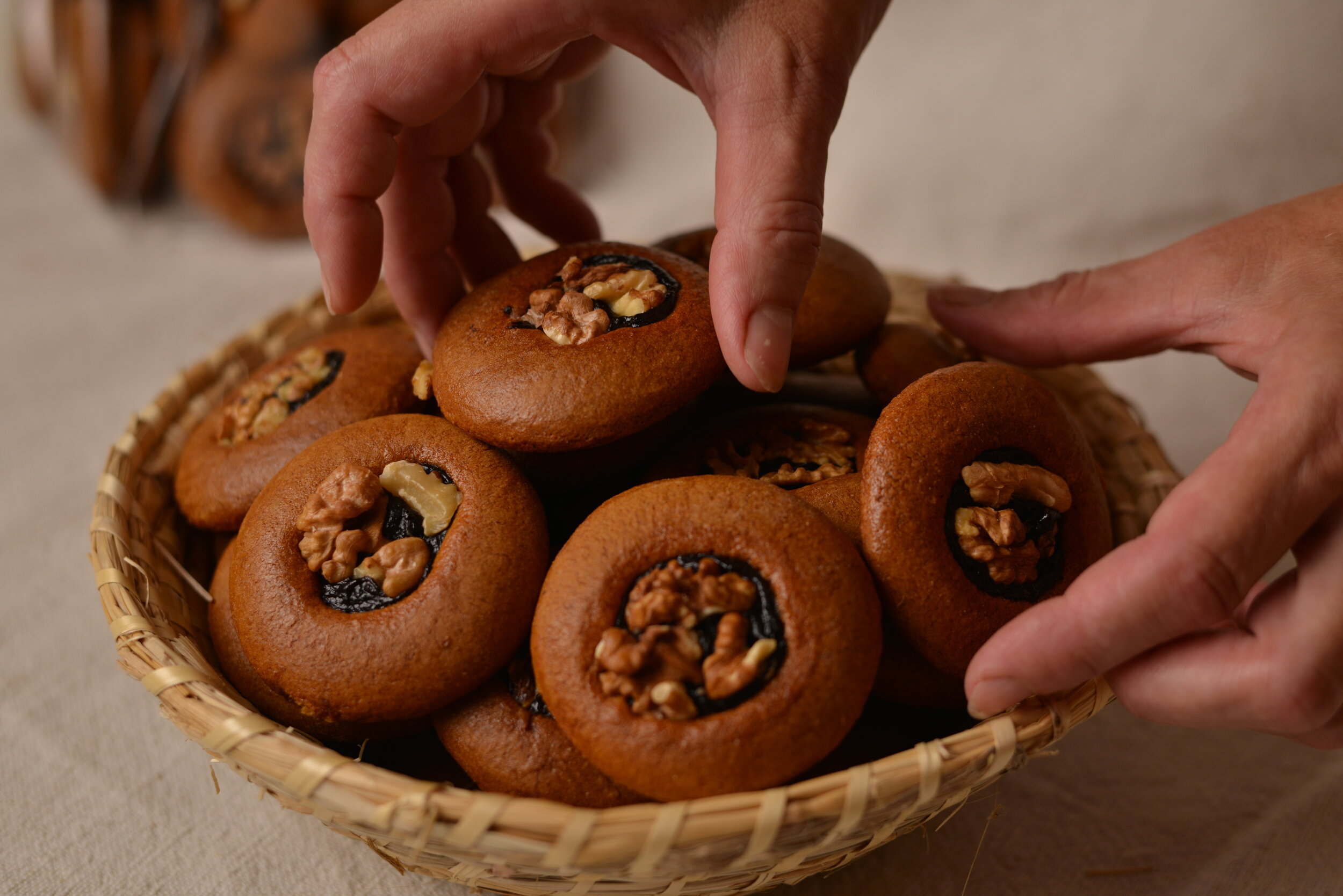 Košíček rôzne druhy podľa počtu medovníkov