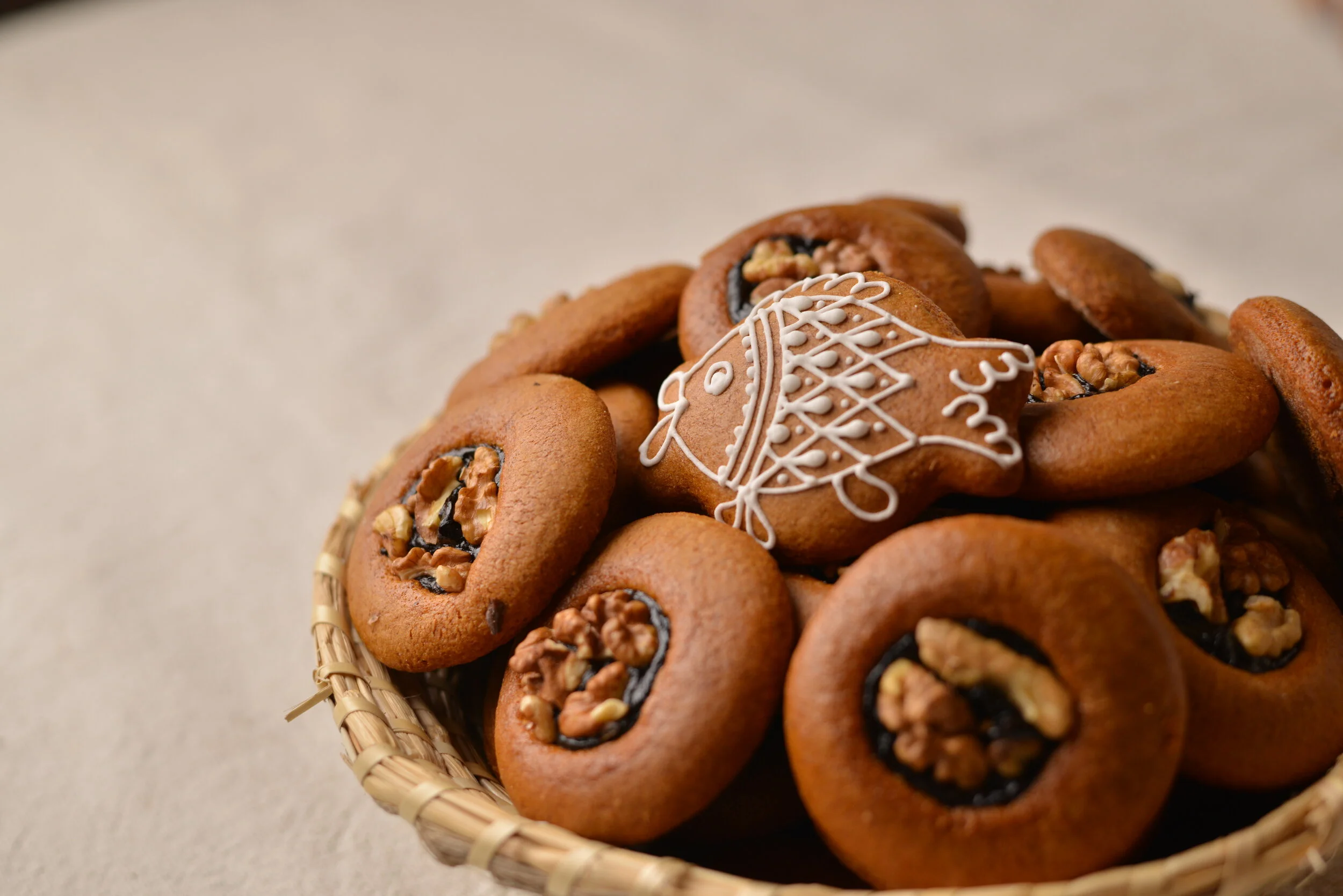 Košíček rôzne druhy podľa počtu medovníkov