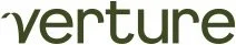 The Verture Logo which is in dark green text.