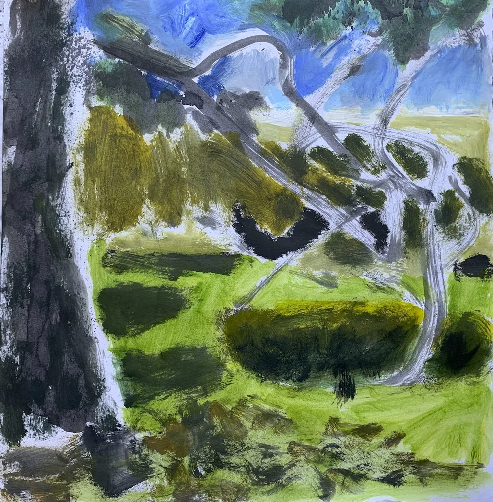 Towards Pounds Park house