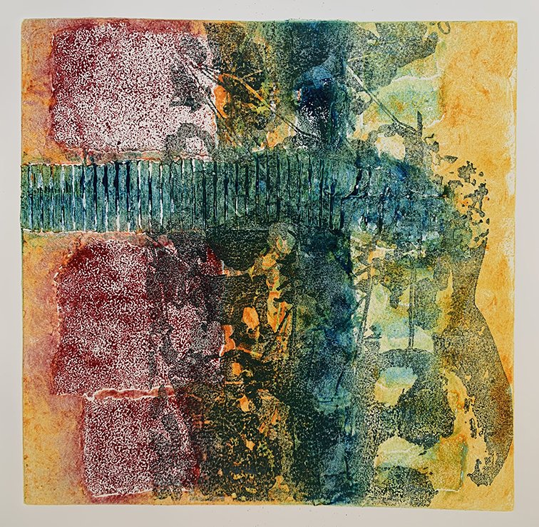 Collagraph and monoprint