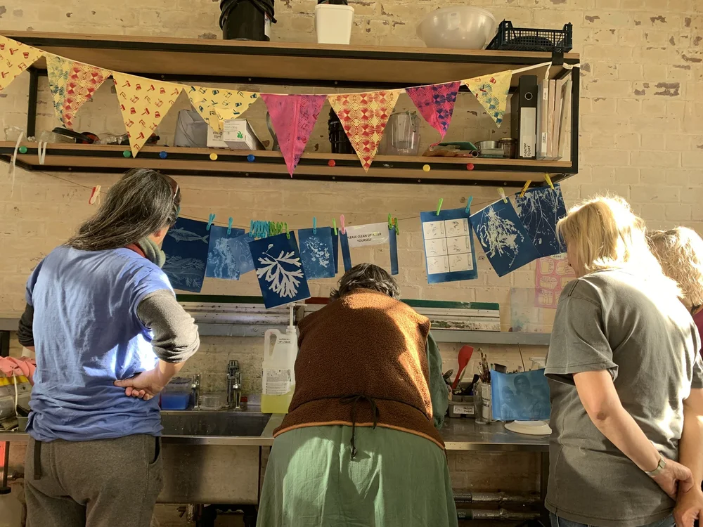 CAMP PrintKin session at Ocean Studios