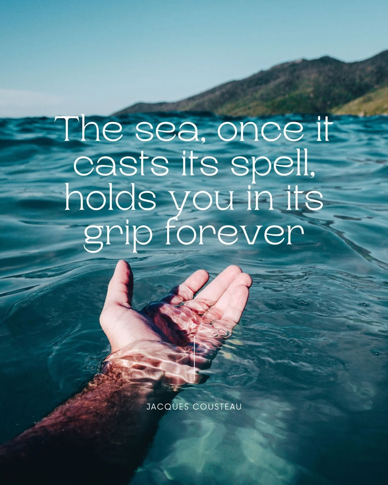 MAGIC | Has this spell been cast on you too? Have you ever wondered why it feels so frickin' amazing to be near the sea? 
⠀⠀⠀⠀⠀⠀⠀⠀⠀
Let me unravel a little of the waters magic to you 🪄
⠀⠀⠀⠀⠀⠀⠀⠀⠀
Scientists have proven that being near water has an in