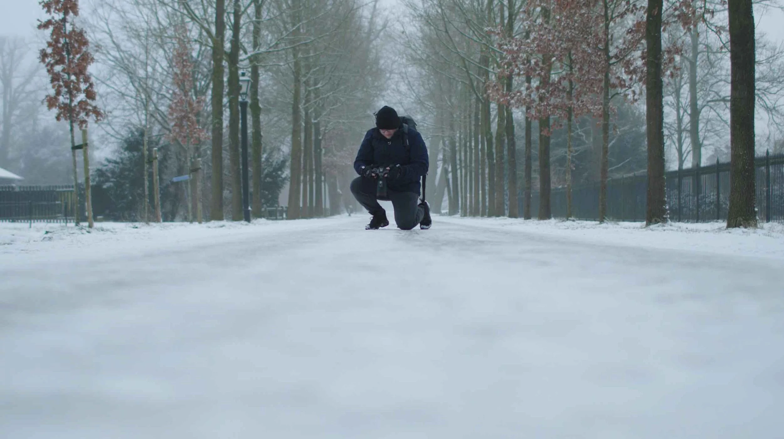 Opnames van fotografie webserie Pinned op locatie Twickel