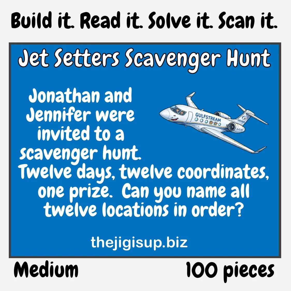 Jet Setters Scavenger Hunt