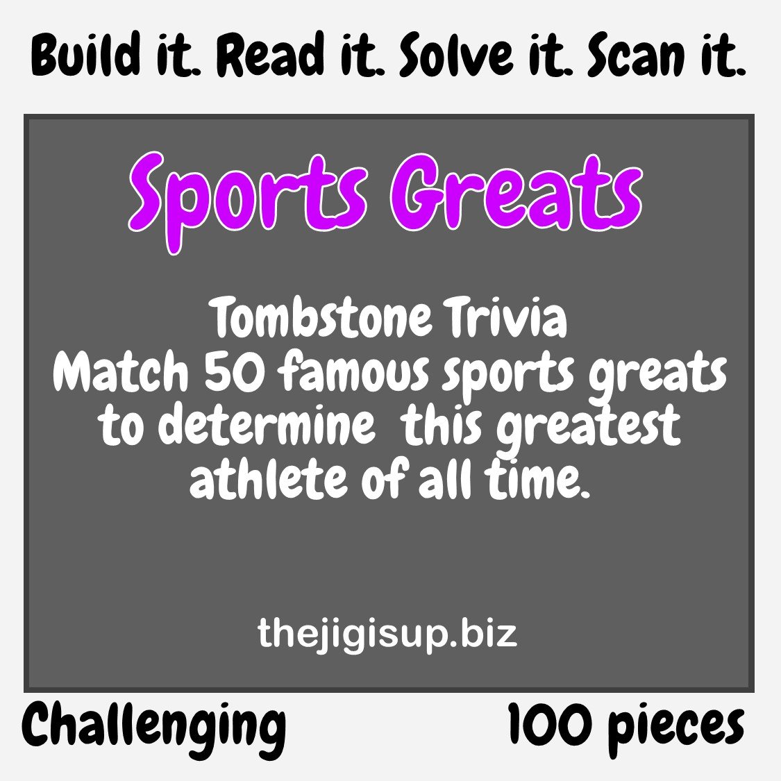 Tombstone Trivia - Sports Greats
