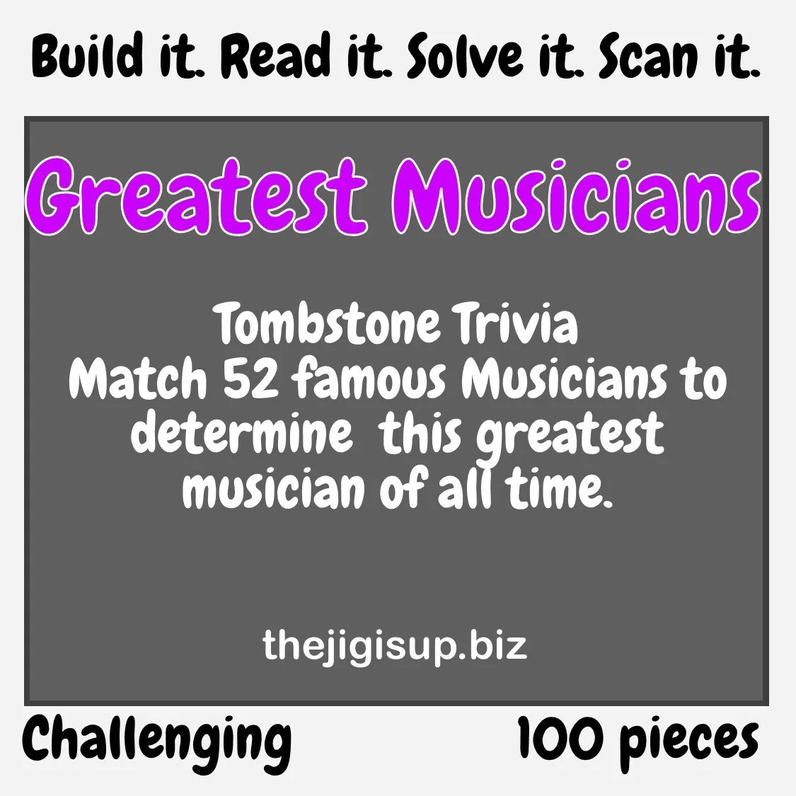 Tombstone Trivia - Greatest Musician