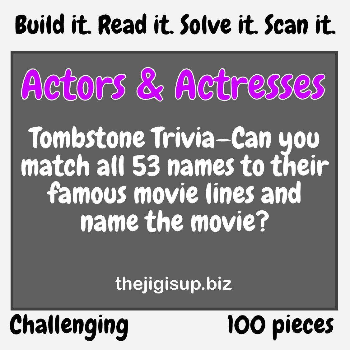Tombstone Trivia - Actors & Actresses