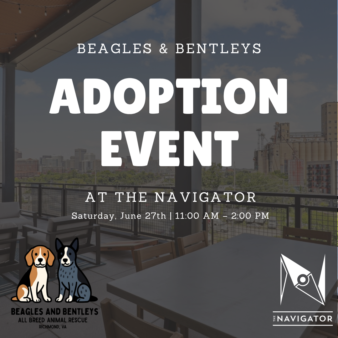 Puppy Pop Up/Adoption Event at the Navigator