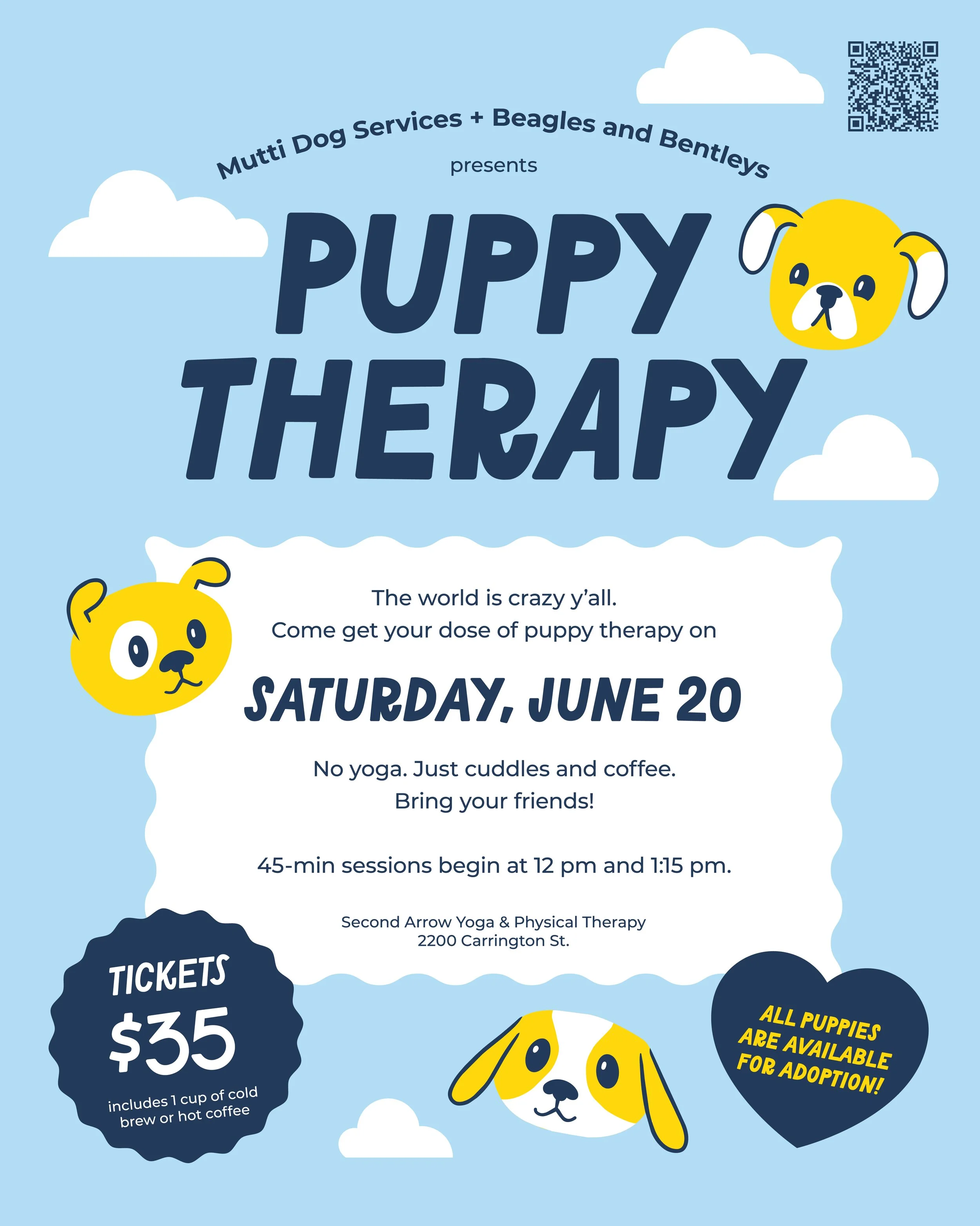 Puppy Therapy