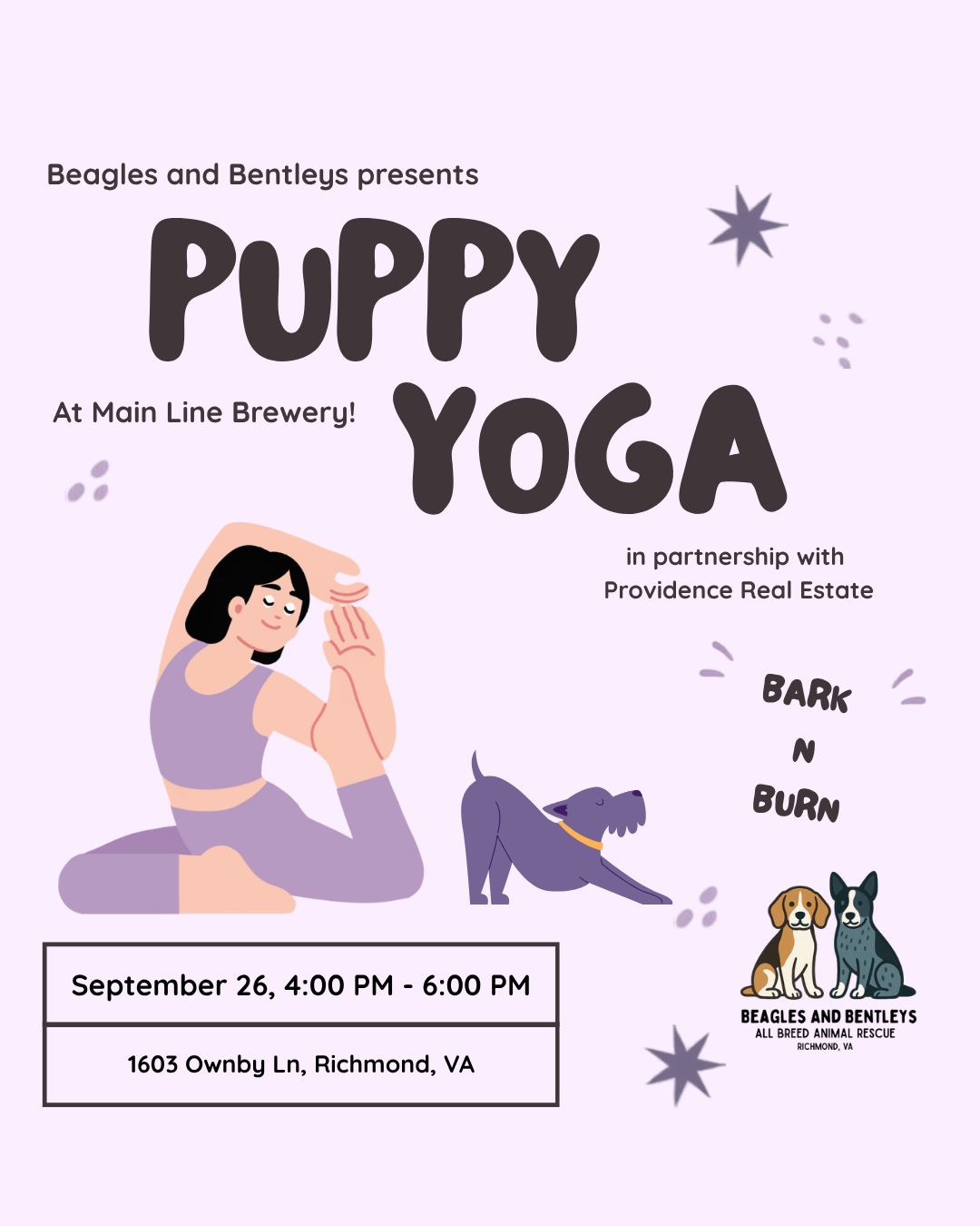 Puppy Yoga