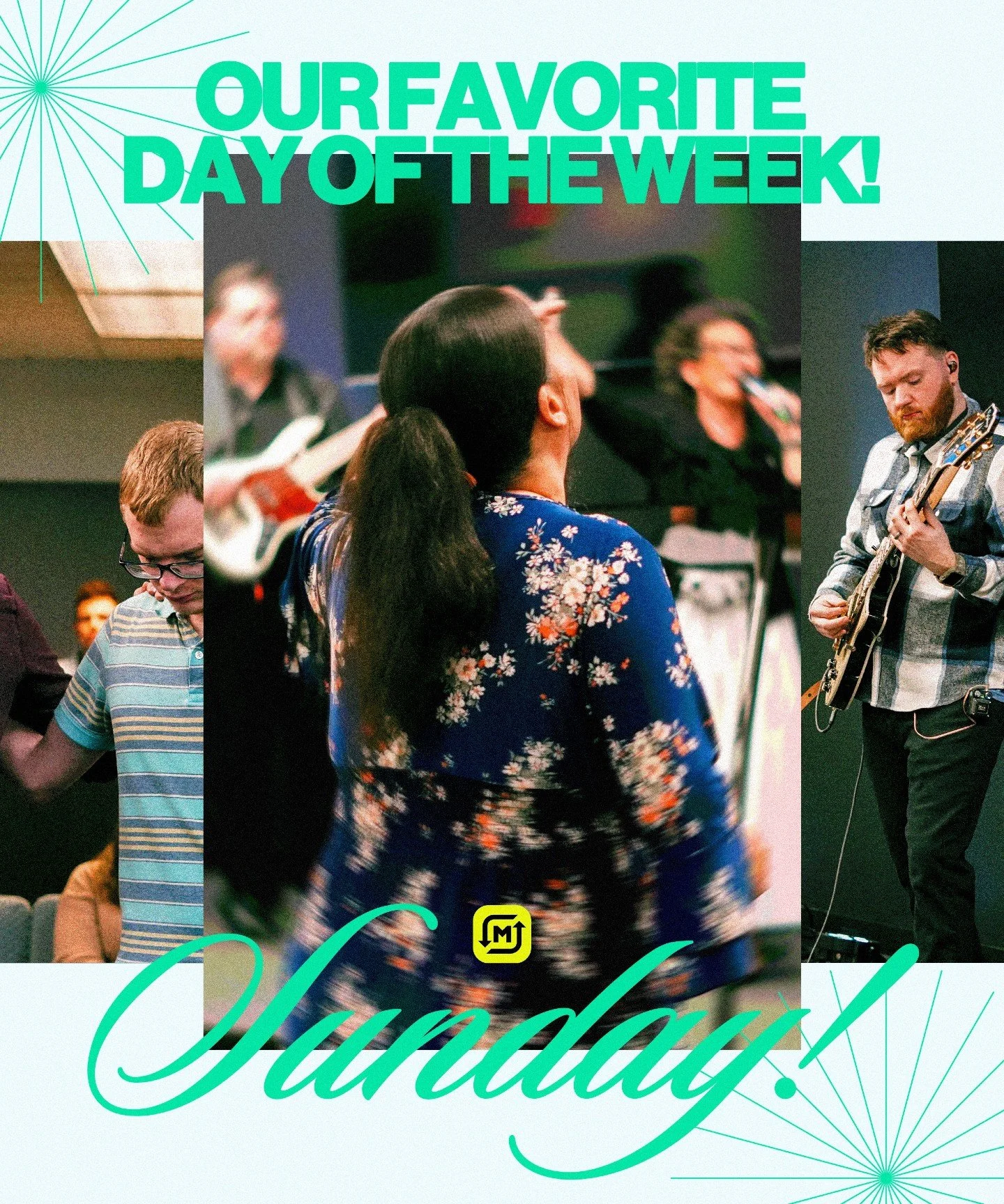 Our favorite day of the week is almost here! 🙌 This Sunday, join us at 2 PM and hear from special guest speaker Jonathan Hudson. Bring your family and friends&mdash;it&rsquo;s going to be an amazing time! #MetaChurch #SundayService