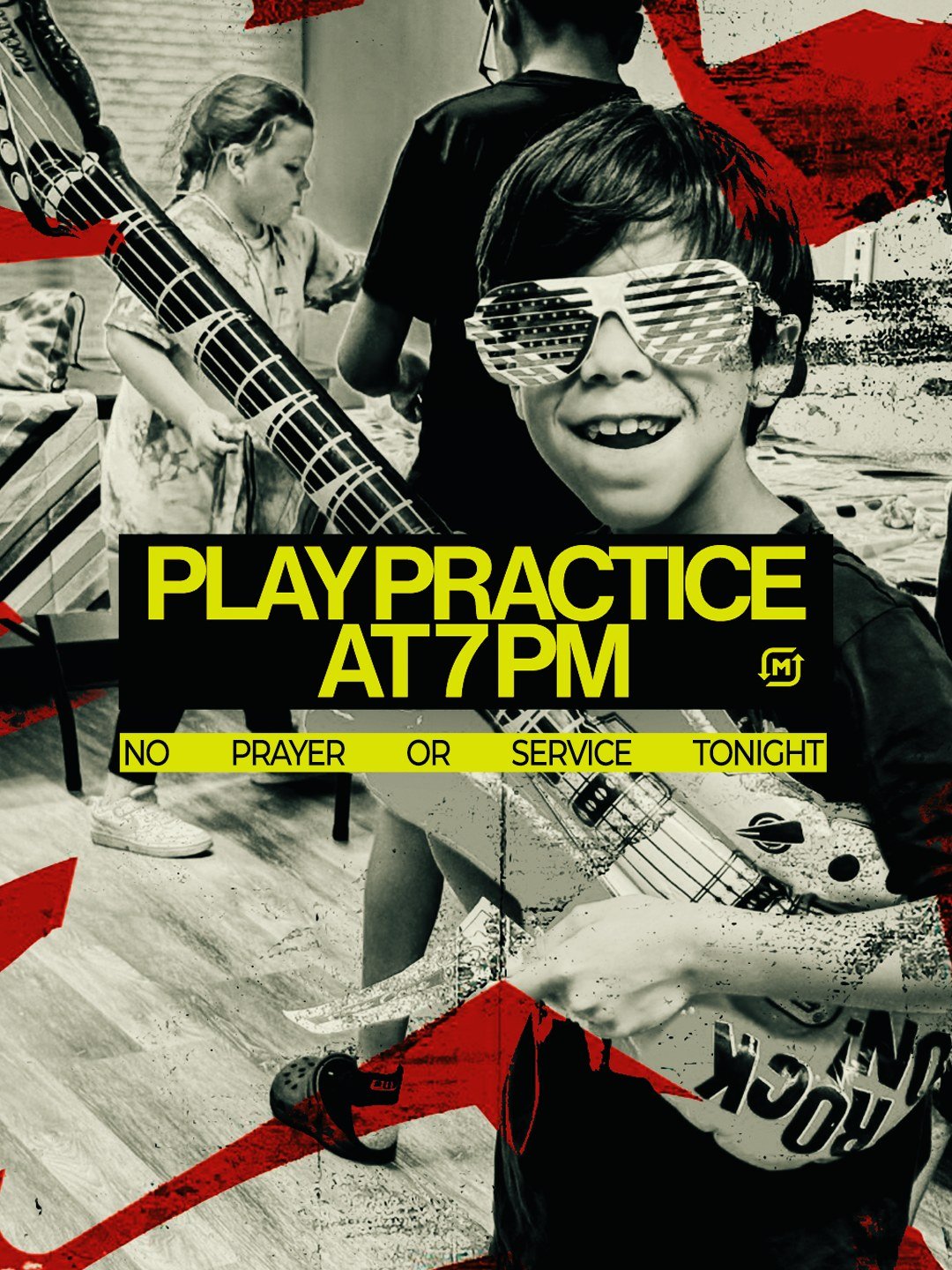 Play practice begins at 7 PM tonight! 😁
There will be no prayer or service this evening as our team prepares.
We can&rsquo;t wait to share what&rsquo;s coming! ✨
