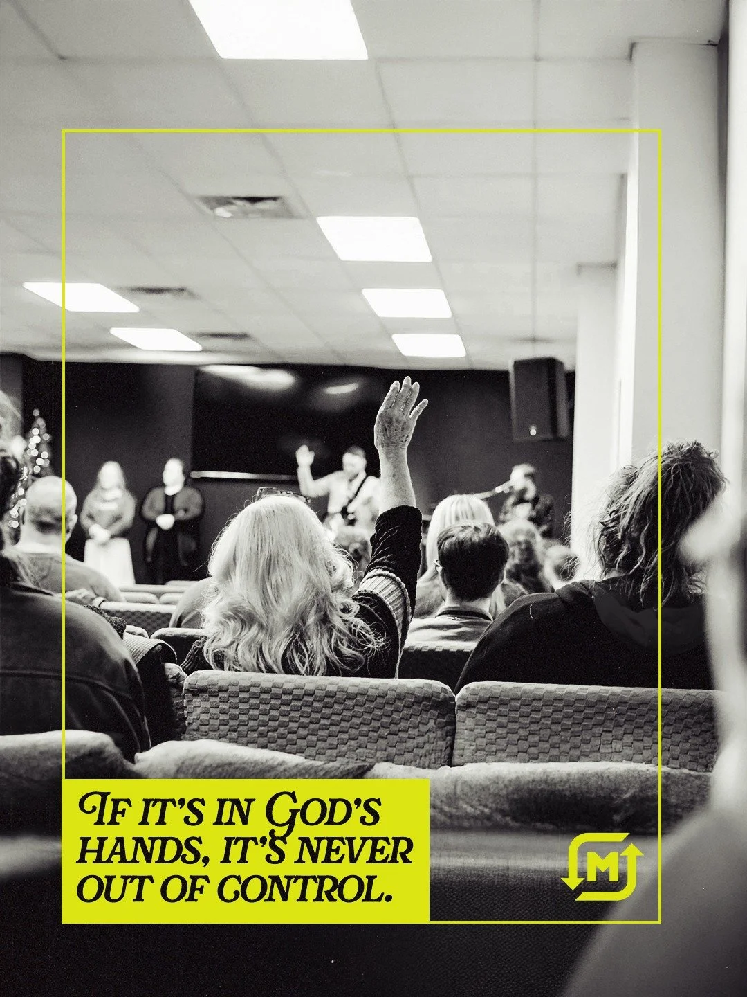 If it&rsquo;s in God&rsquo;s hands, it&rsquo;s never out of control. His steadiness carries us, even when life feels anything but steady! 🙌
