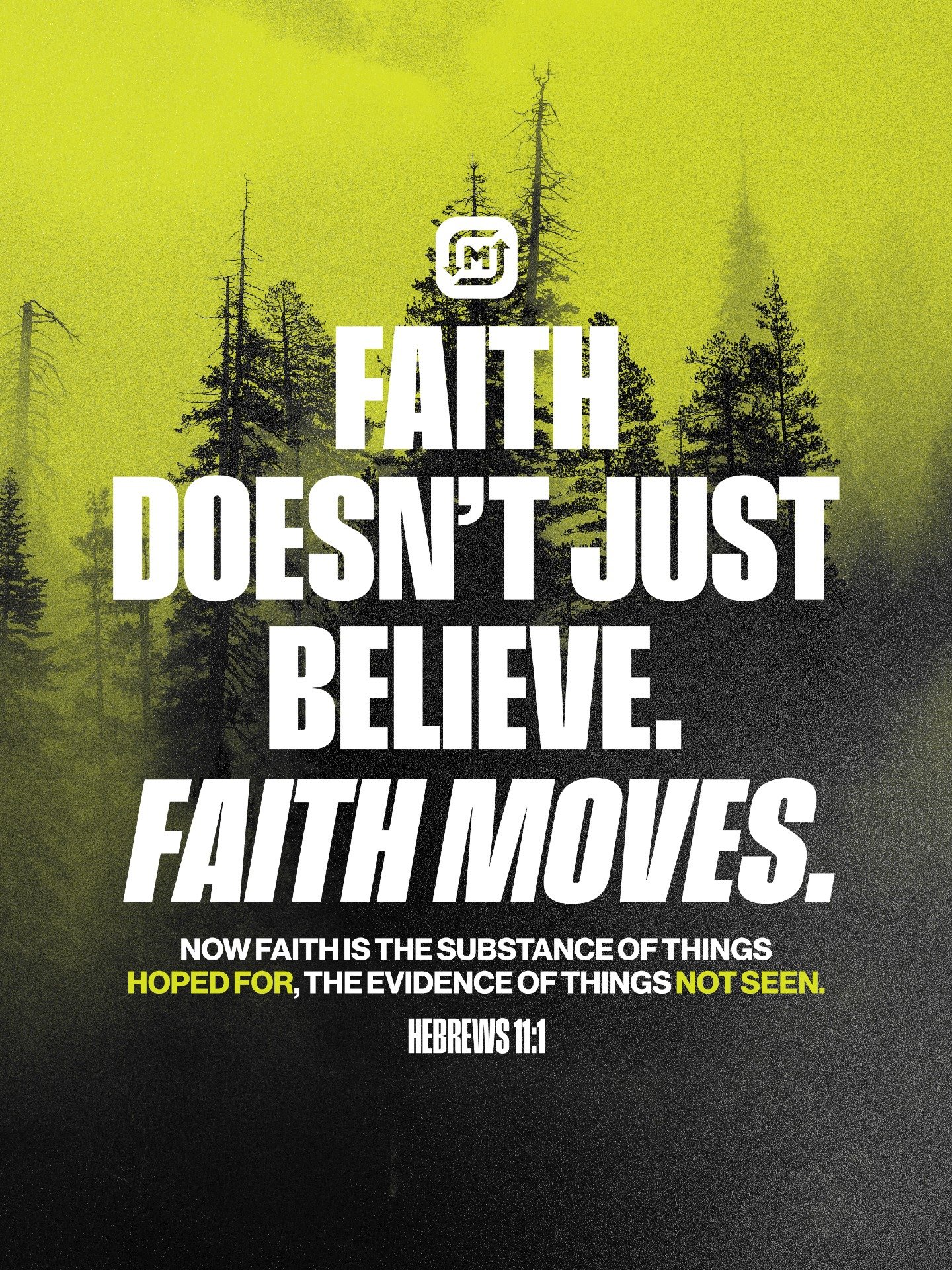 Faith doesn&rsquo;t just believe&mdash;it moves. It&rsquo;s the substance of things hoped for and the evidence of things not seen. Keep stepping forward in faith 🙏✨

#FaithInAction #TrustGod #BelieveAndMove