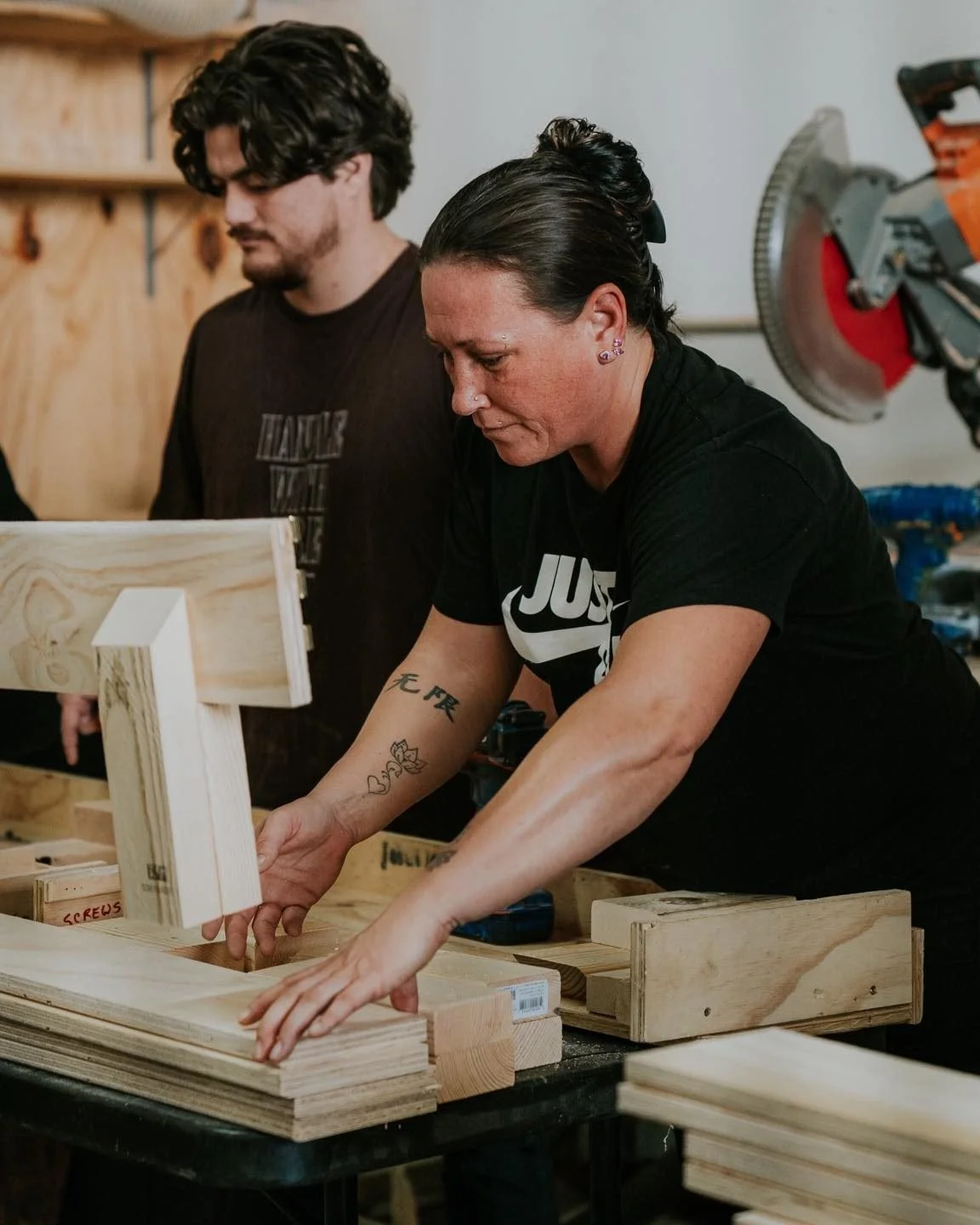 Today our church partnered with Bed Brigade to build 40+ beds for children and families in need. It was a blessing to work side by side, and be the hands and feet of Jesus by helping ensure that more people have a safe, comfortable place to sleep.

T