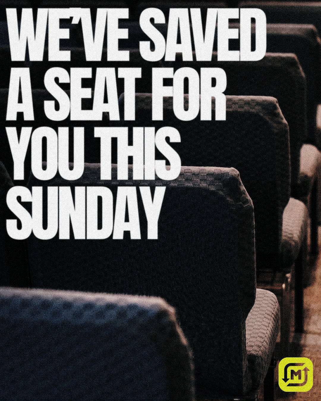 We&rsquo;ve saved a seat for you this Sunday! 💛

Come worship with us, hear the Word, and spend time with your Meta Church family. We can&rsquo;t wait to see you! 🙌

#MetaChurch #SundayAtMeta