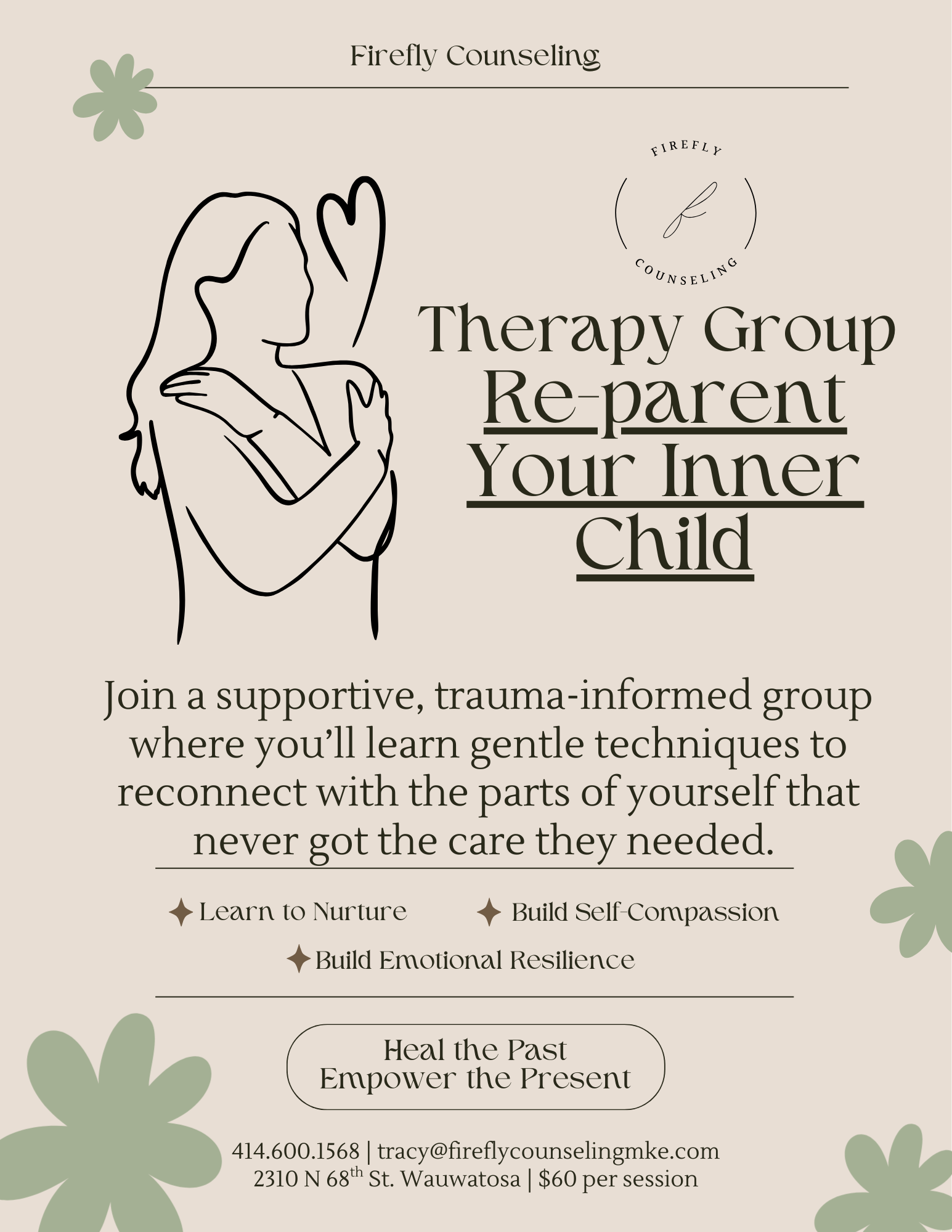 Beige And Green Organic Simple Spa Wellness Experience Flyer.png
