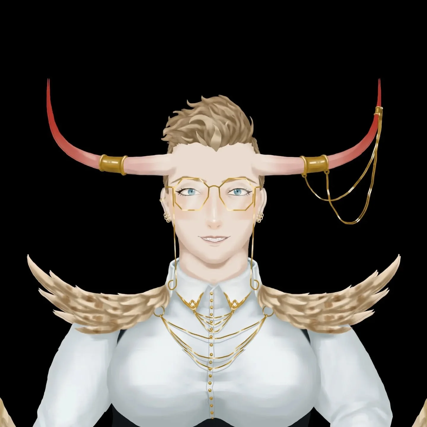 Just added a new profile pic featuring the Live 2D model I made for myself 🤩 I hope you'll still recognize my profile 😅

#live2d #vtubermodel #art #characterdesign #profilepic