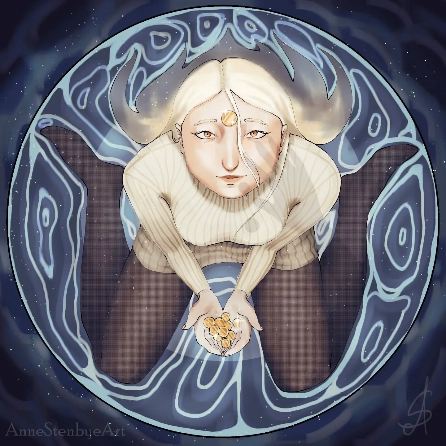 I want to join VGen and take commissions through there, s&aring; I'm joining their challenge to see if I can get a code! If this post gets 100 likes and 5 unique comments I'll also have an extra chance 🤩

See my vgen profile, I'm AnneStenbyeArt ther