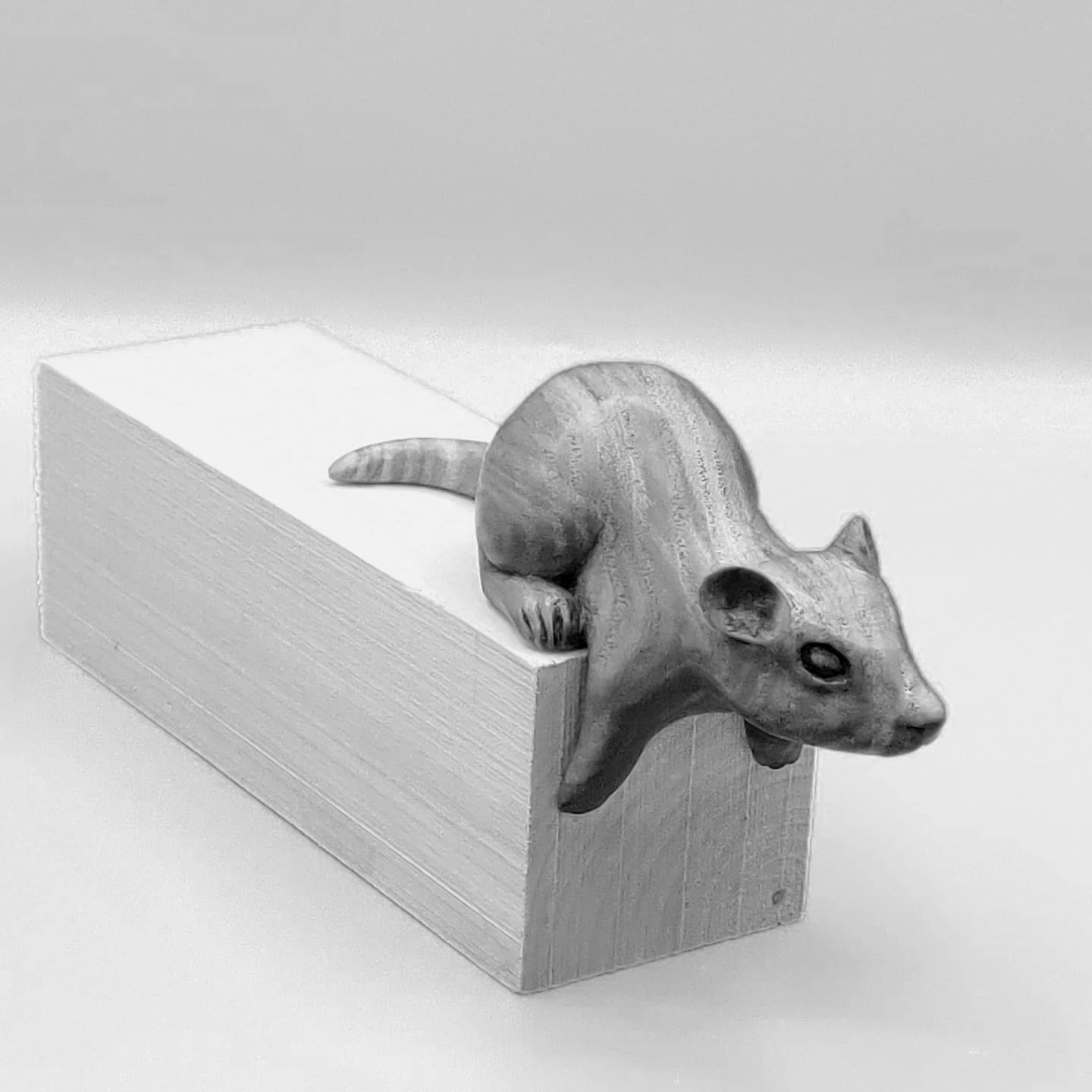 SOLD- House mouse in European ash 