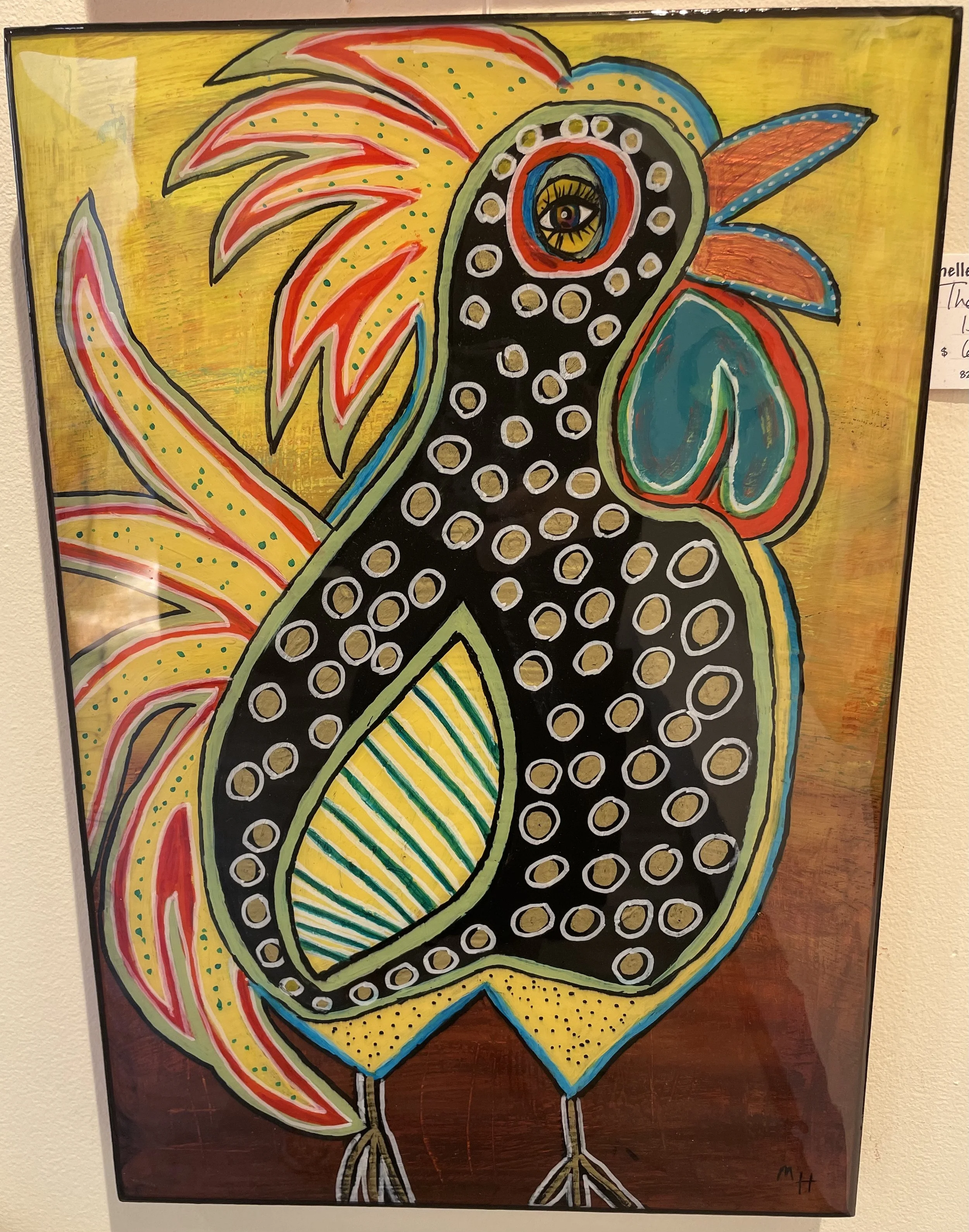 Modern Folk Art Animals: Acrylic Painting Workshop with Michelle Hamilton: Saturday 3/28 & Sunday 3/29