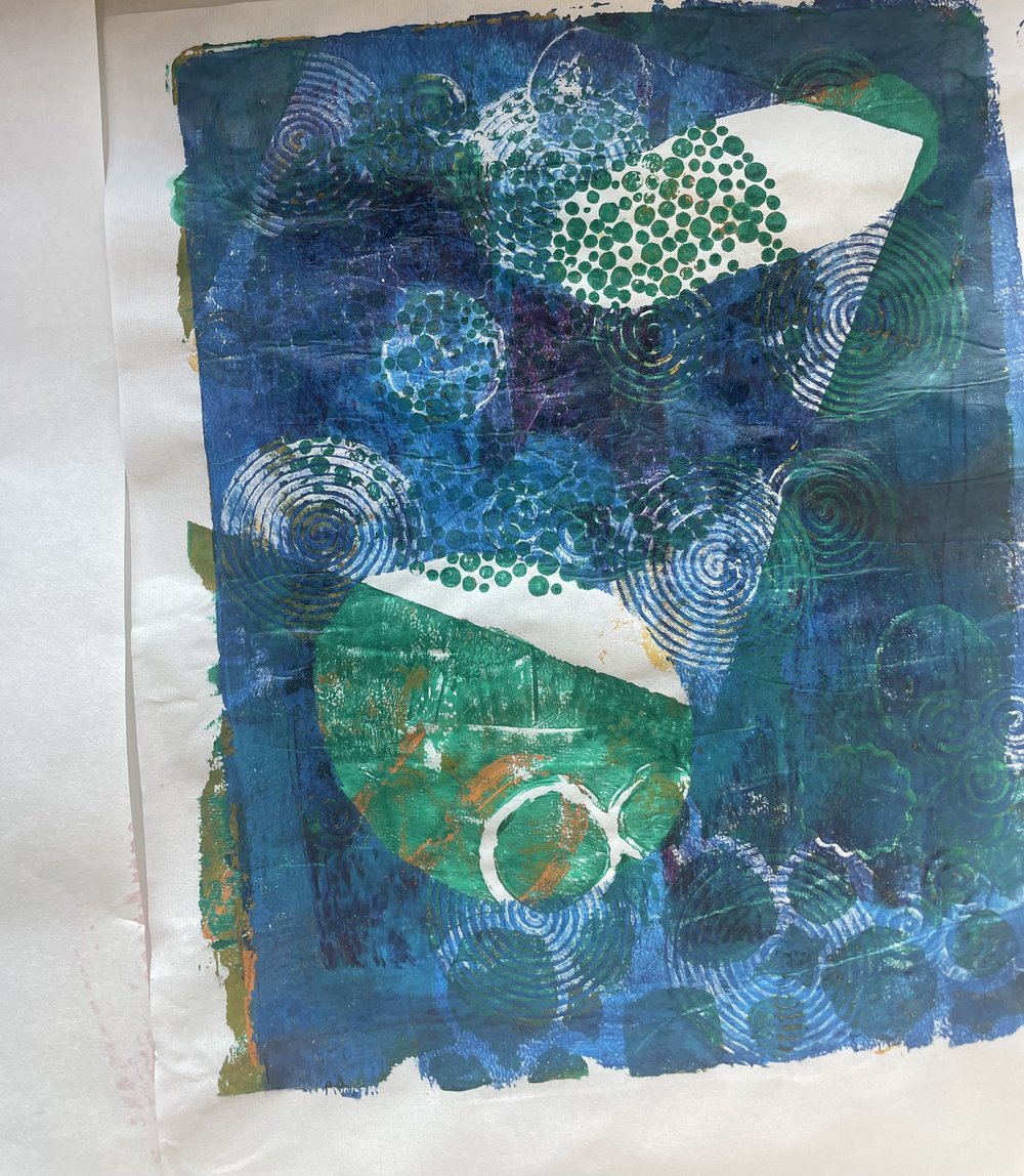 Gelli Jam~The Art of Gel Printing for Collage & More w/ local artist  Michelle Hamilton - River Arts District Artists